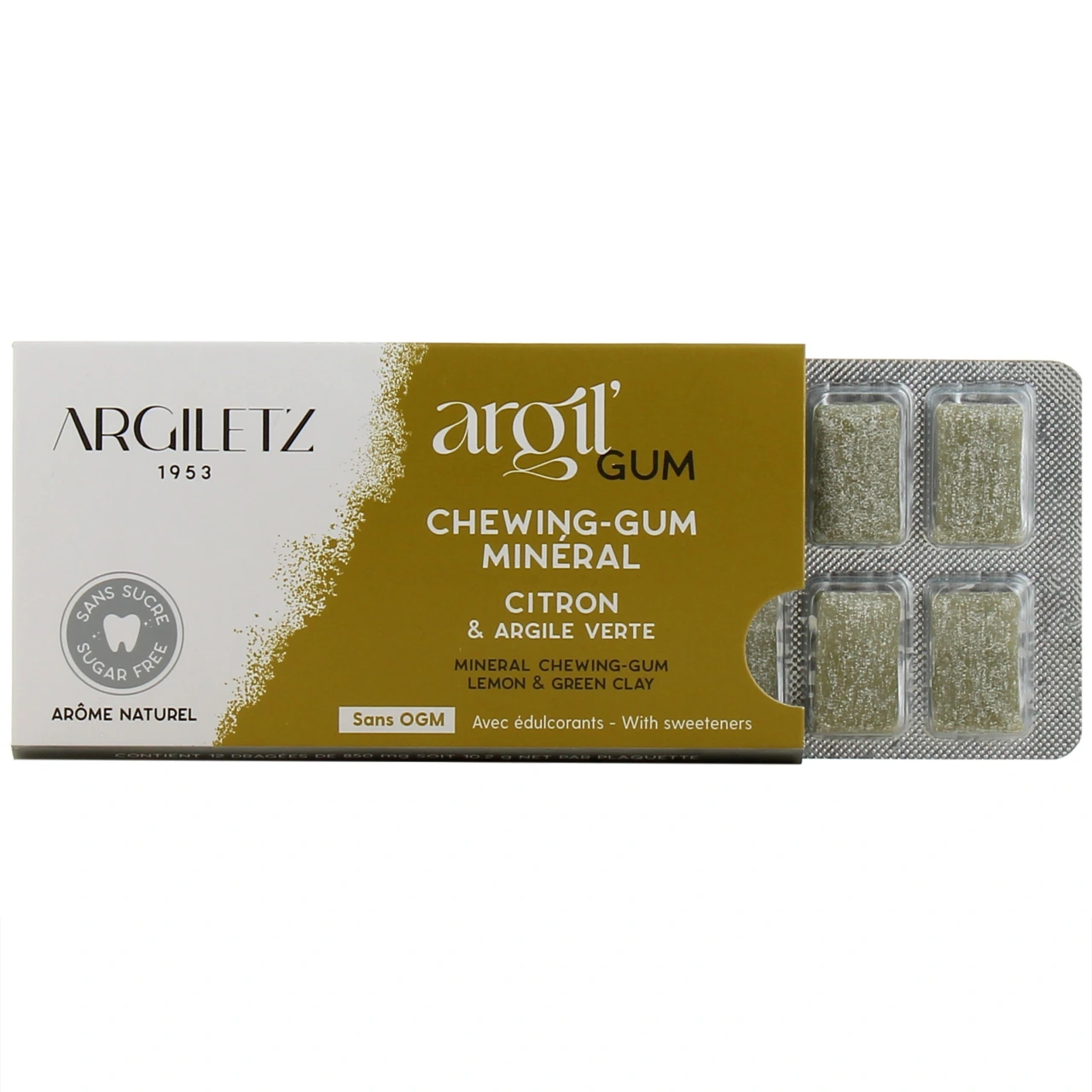 Argiletz Argile Gums 12 Chewing-gums - Vue 2