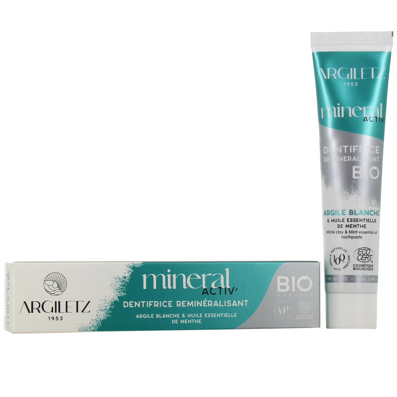 Argiletz Dentifrice Menthe Bio - Argiletz