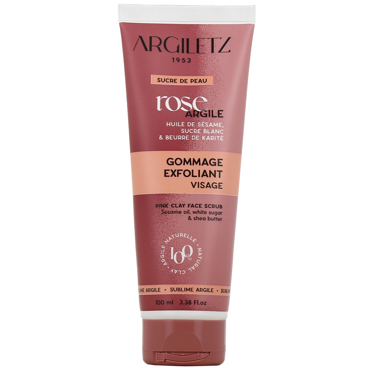 Argiletz Gommage Exfoliant Visage Argile Rose - Argiletz