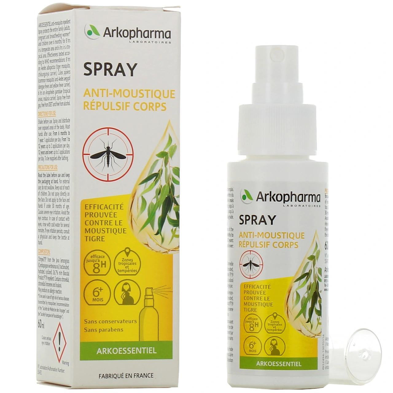 Arko Essentiel Spray Anti-Moustique - Arkopharma