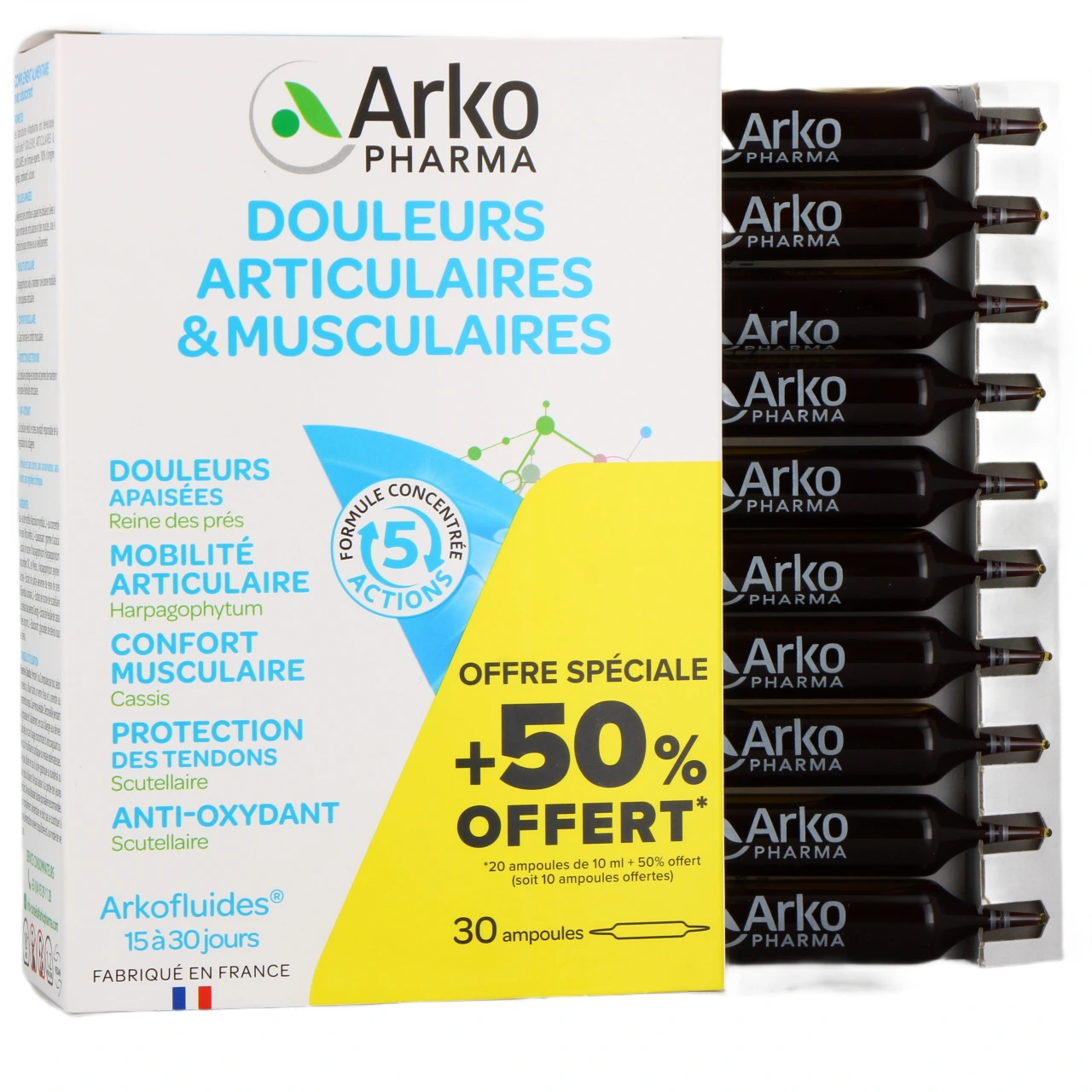Arkofluides Douleurs Articulaires & Musculaires - Vue 4