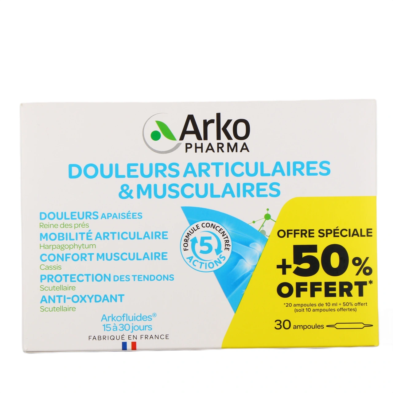 Arkofluides Douleurs Articulaires & Musculaires - Vue 6