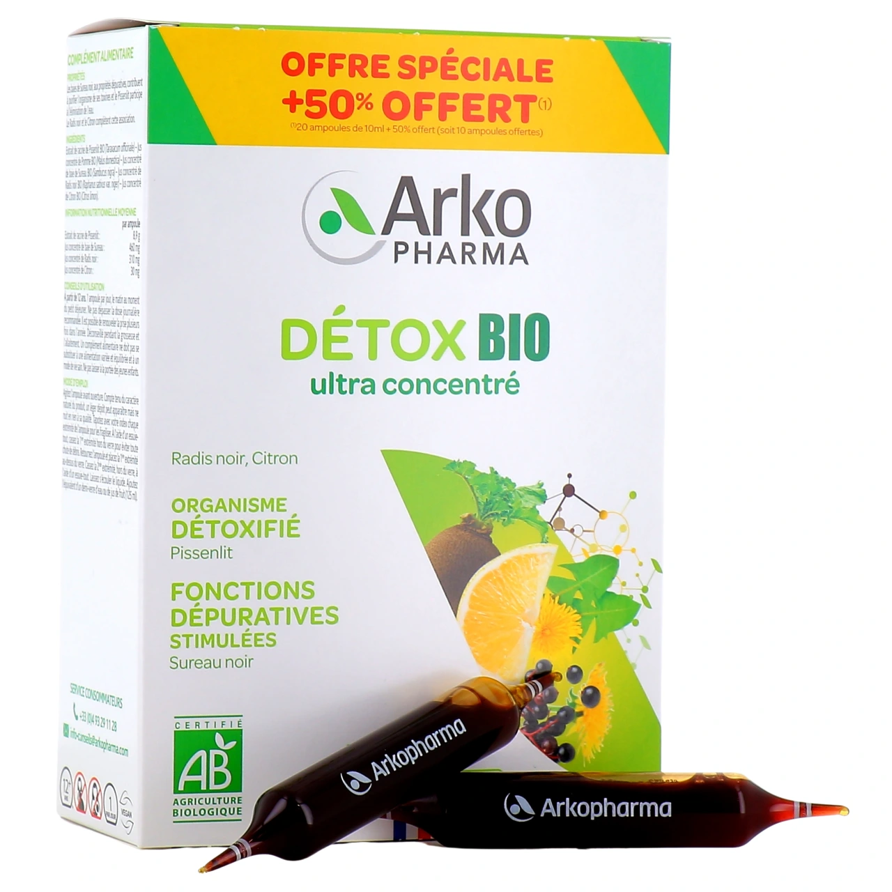 Arkofluides Détox Bio - Arkofluides