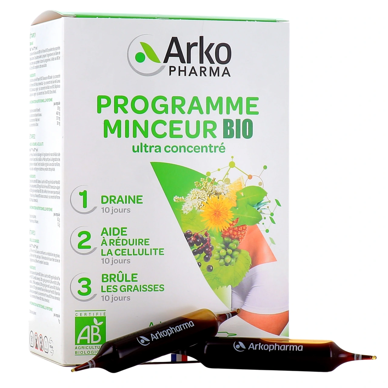 Arkofluides Programme Minceur 3 en 1 - Arkofluides