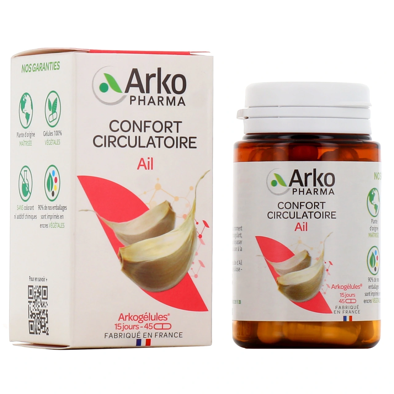 Arkogélules Ail Confort Circulatoire - Vue 3