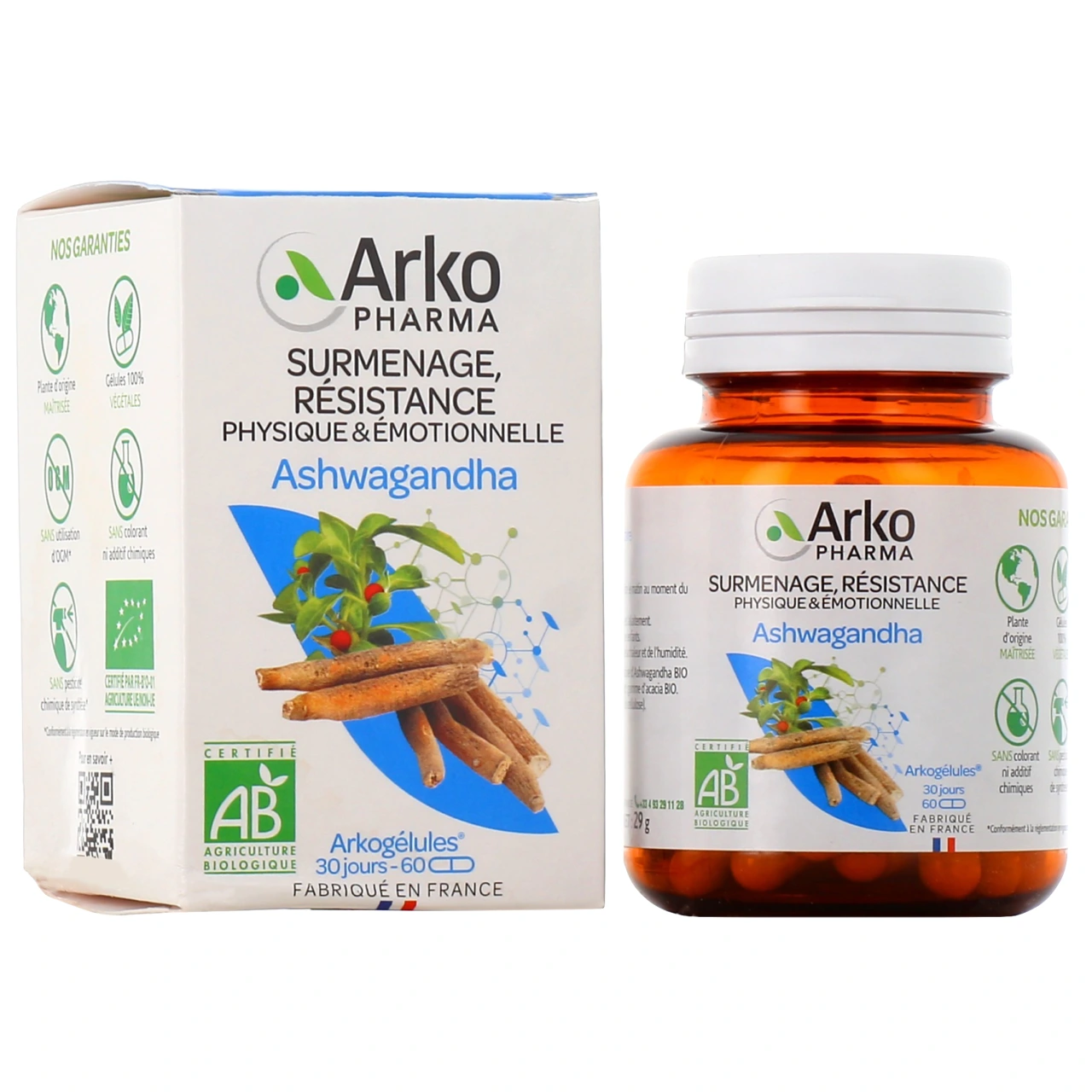 Arkogélules Ashwagandha Bio - Vue 4