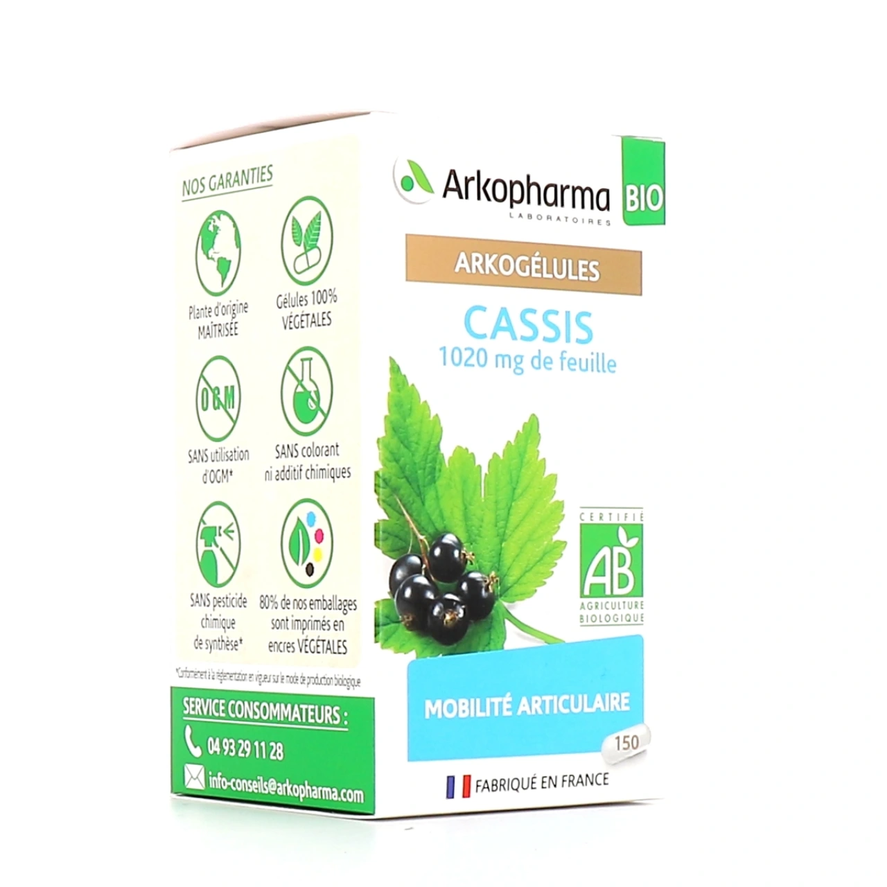 Arkogélules Cassis Bio - Arkogélules