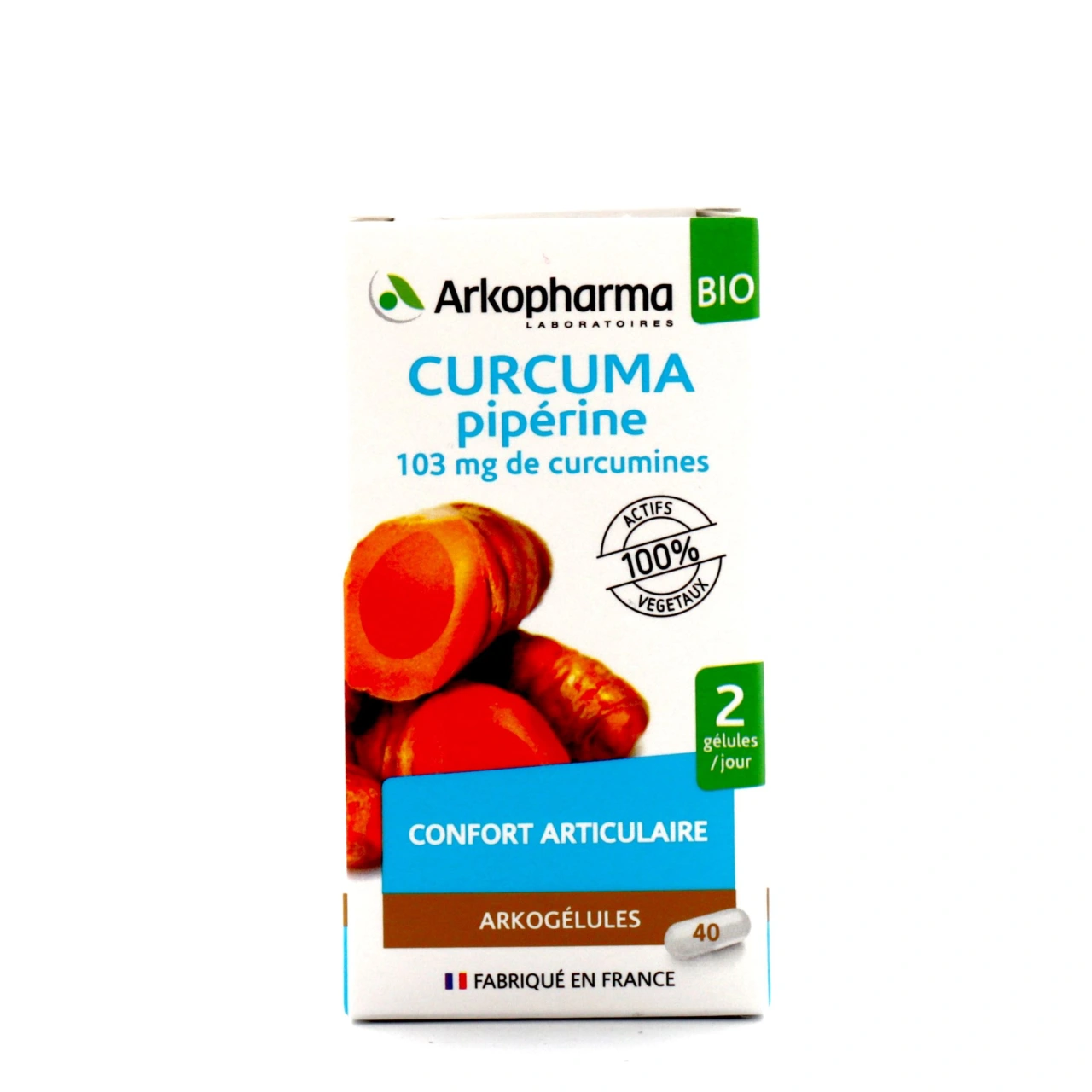 Arkogélules Curcuma Pipérine - Arkogélules