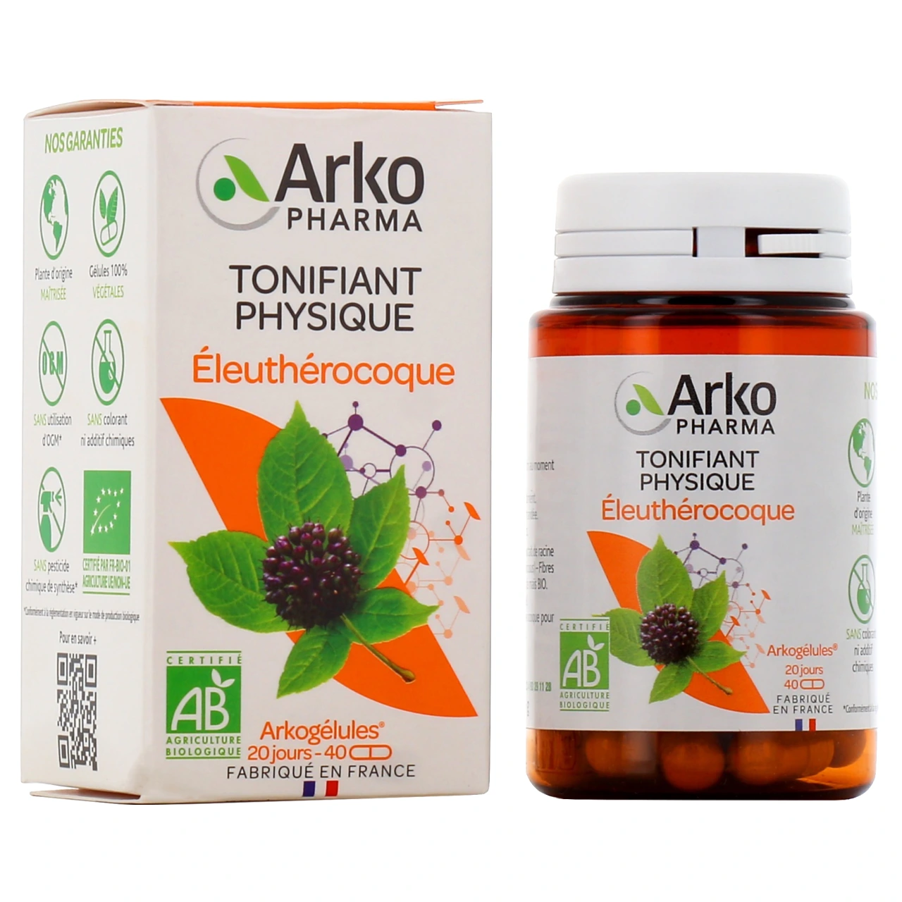 Arkogélules Eleuthérocoque Bio - Arkogélules