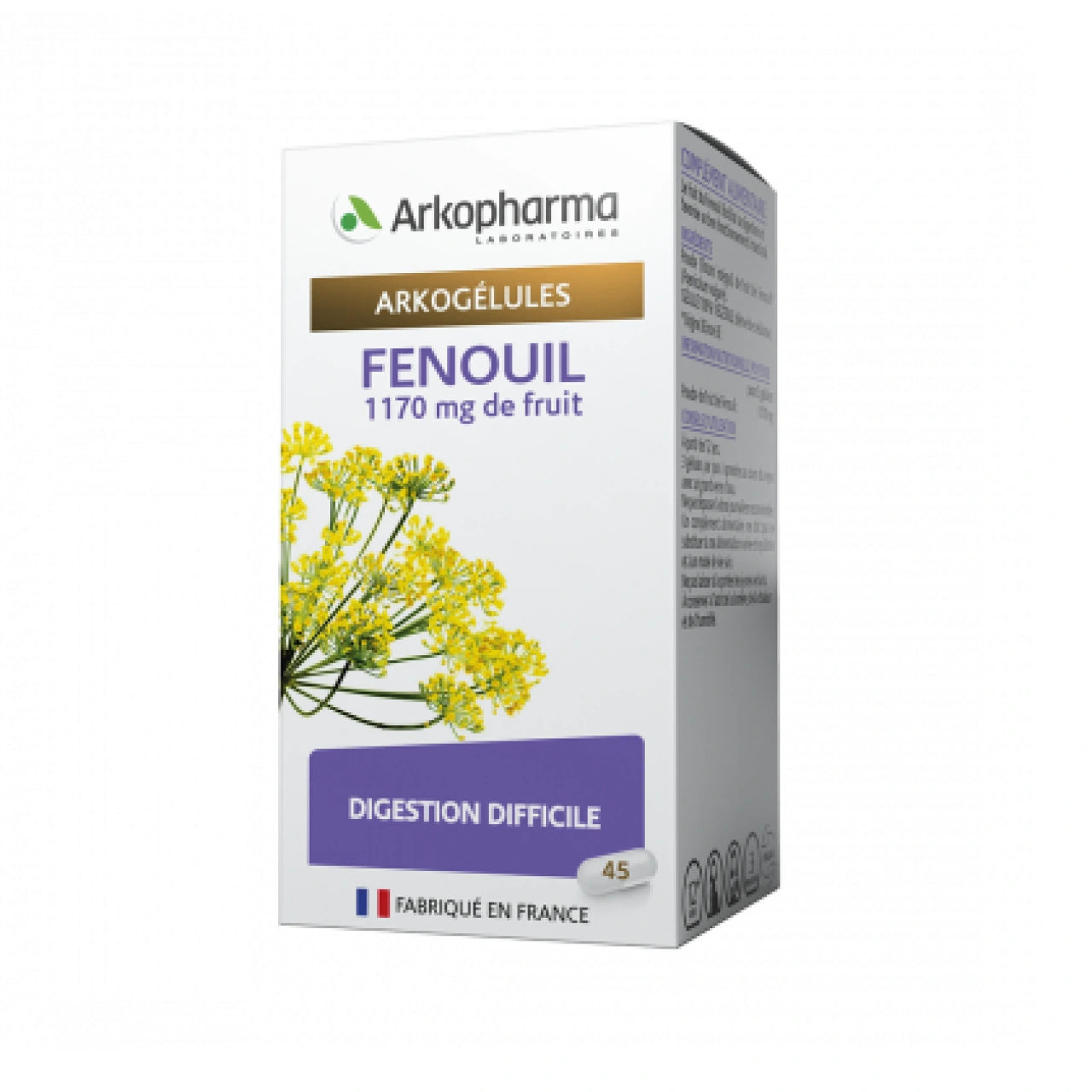 Arkogélules Fenouil - Vue 3