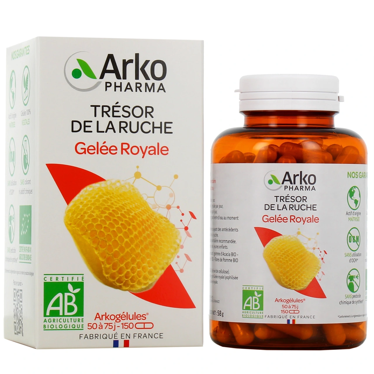 Arkogélules Gelée Royale Bio - Vue 4