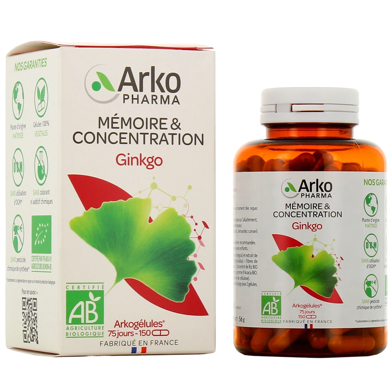 Arkogélules Ginkgo Bio - Vue 4