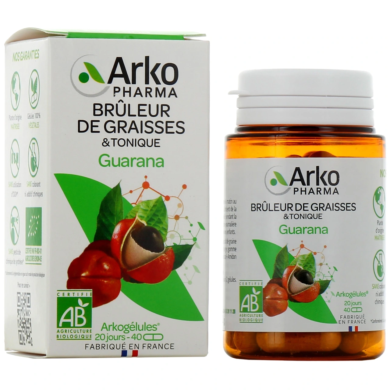 Arkogélules Guarana Bio - Arkogélules