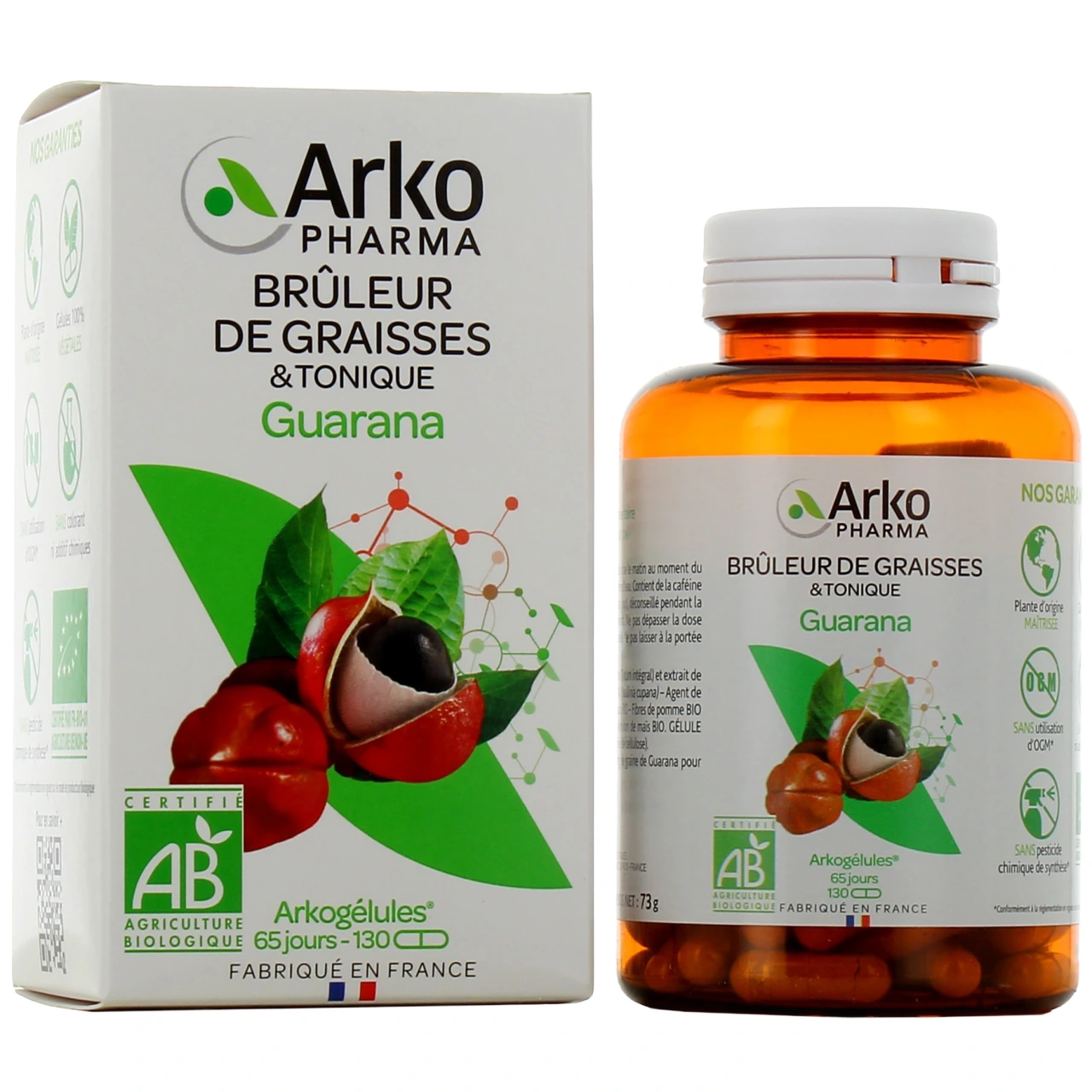 Arkogélules Guarana Bio - Vue 4
