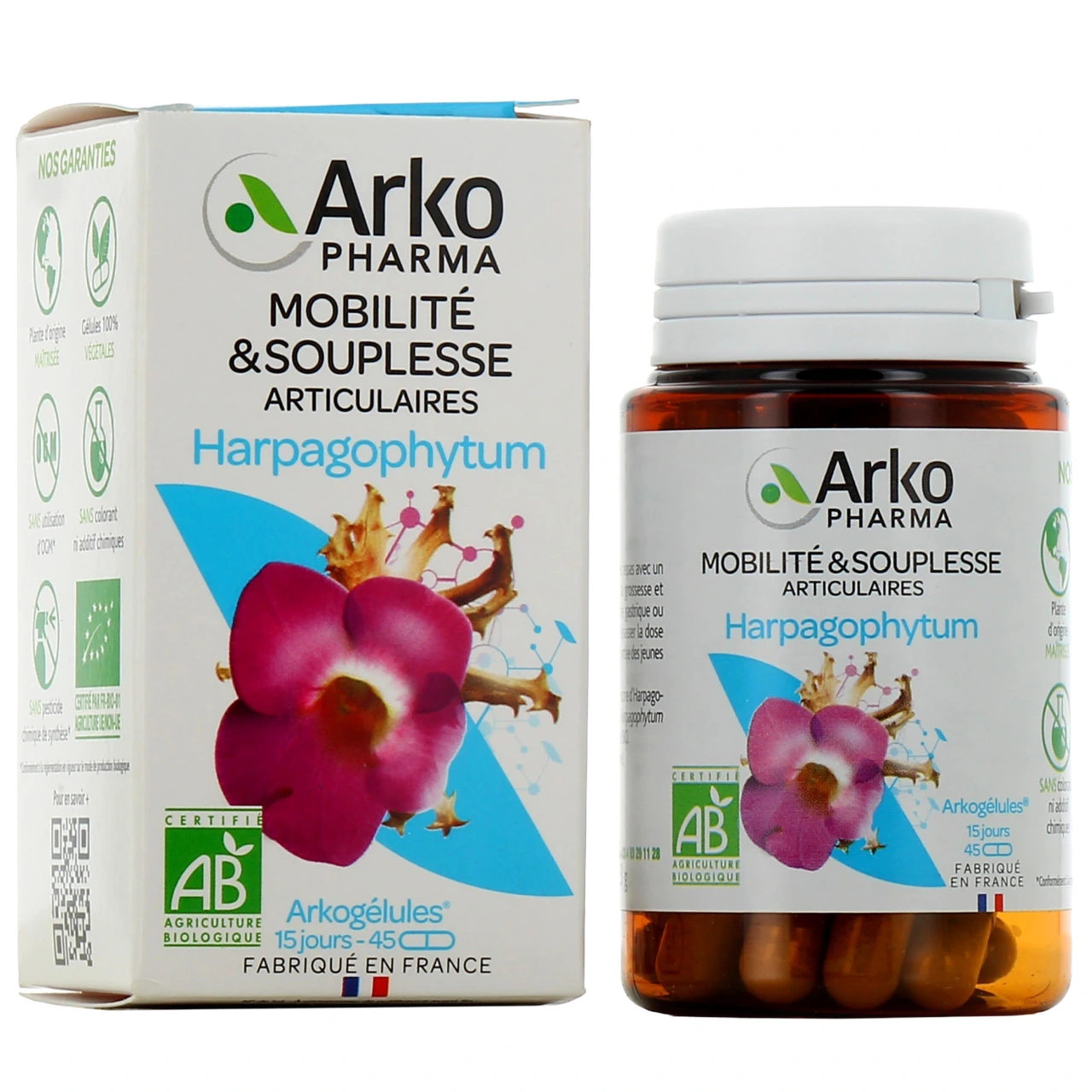 Arkogélules Harpagophytum Bio - Vue 3