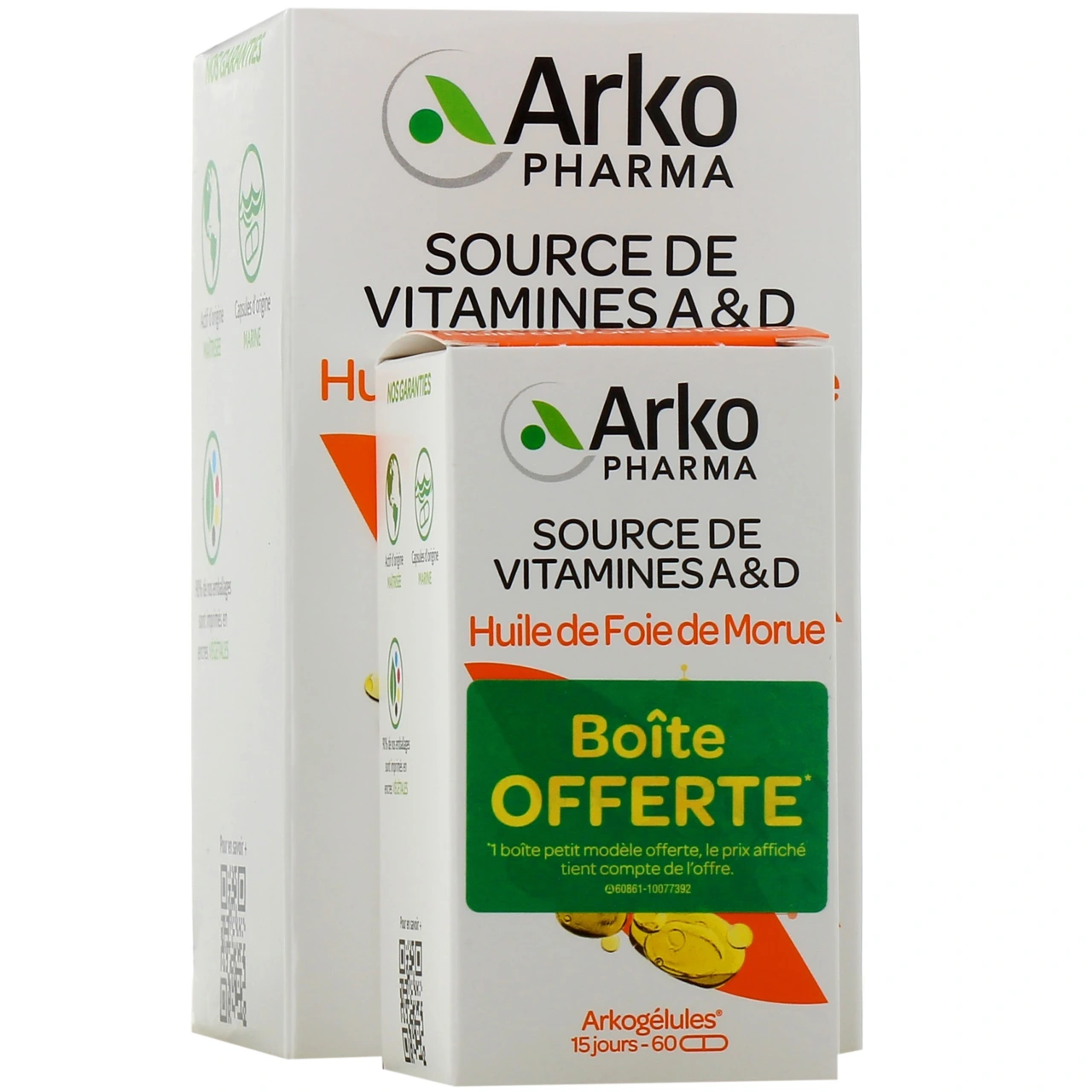 Arkogélules Huile de Foie de Morue - Vue 7