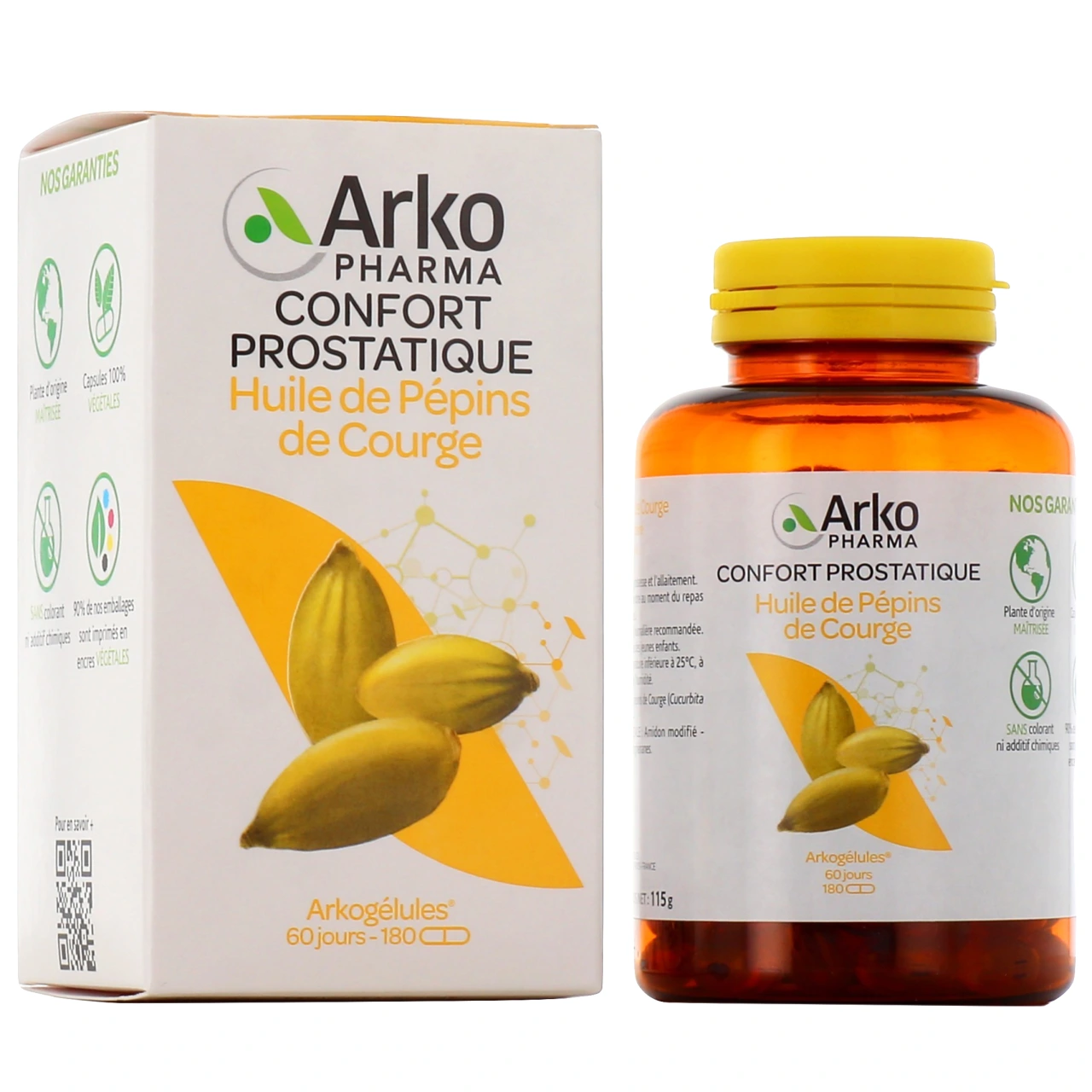Arkogélules Huile de pépin de Courge - Arkogélules