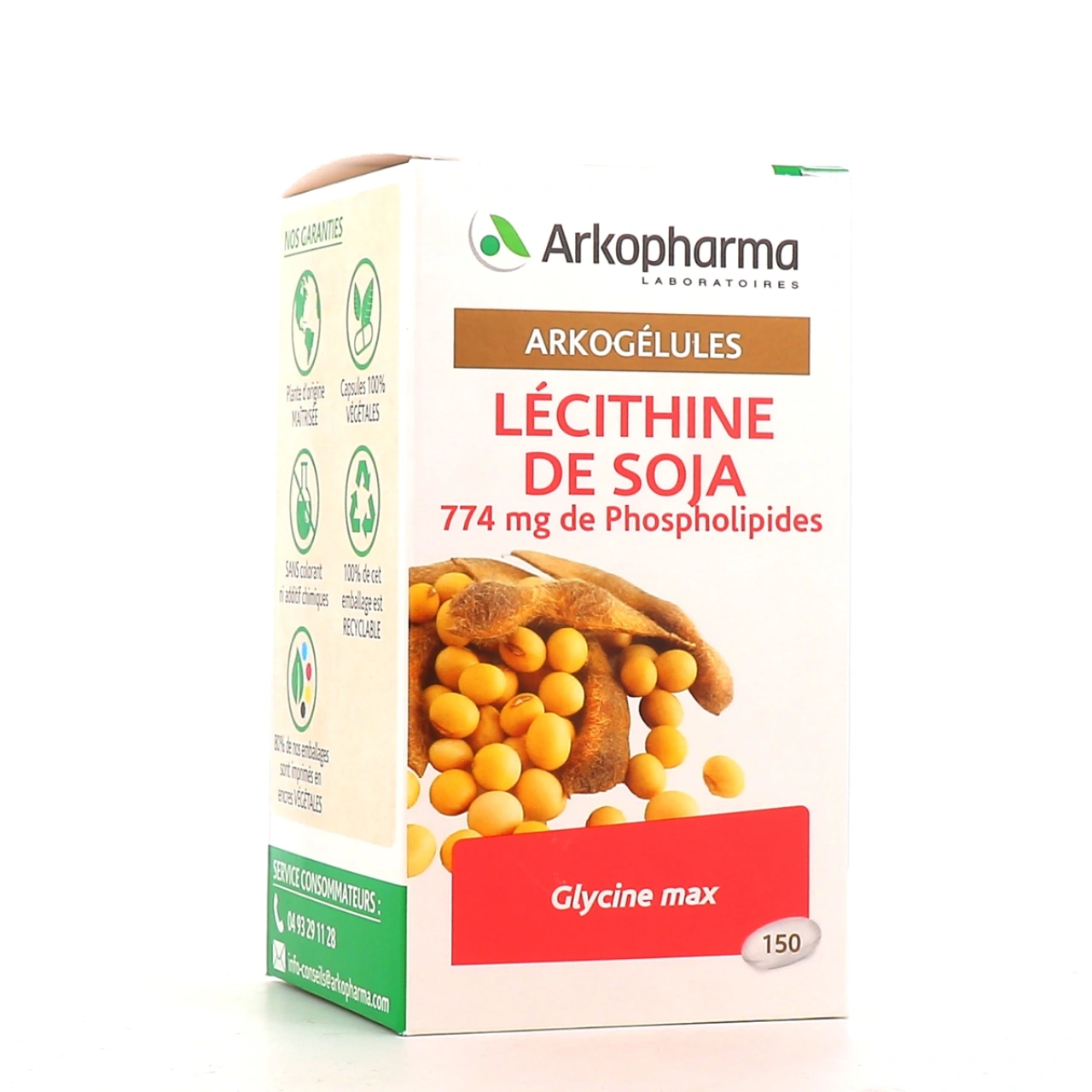 Arkogélules LECITHINE SOJA capsules - Vue 3