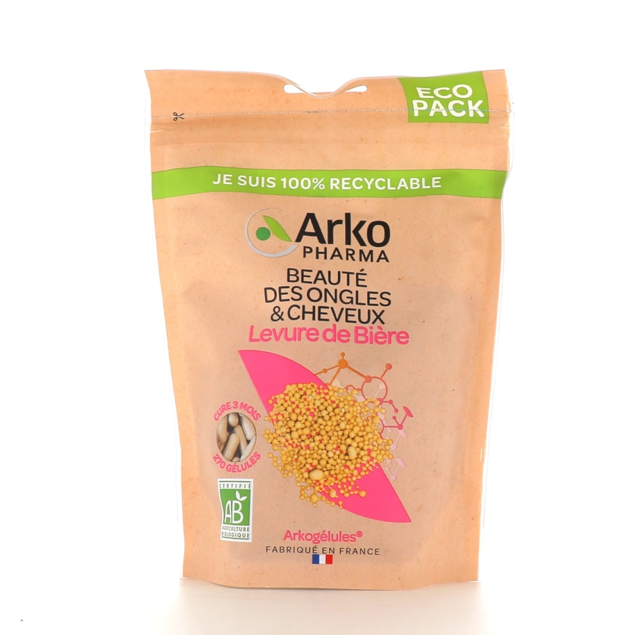 Arkogélules Levure de bière Bio gélules - Vue 7