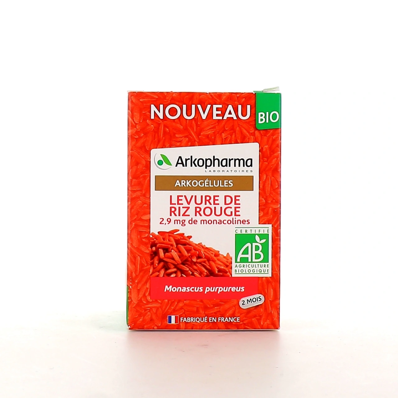 Arkogélules Levure de Riz Rouge Bio - Arkogélules