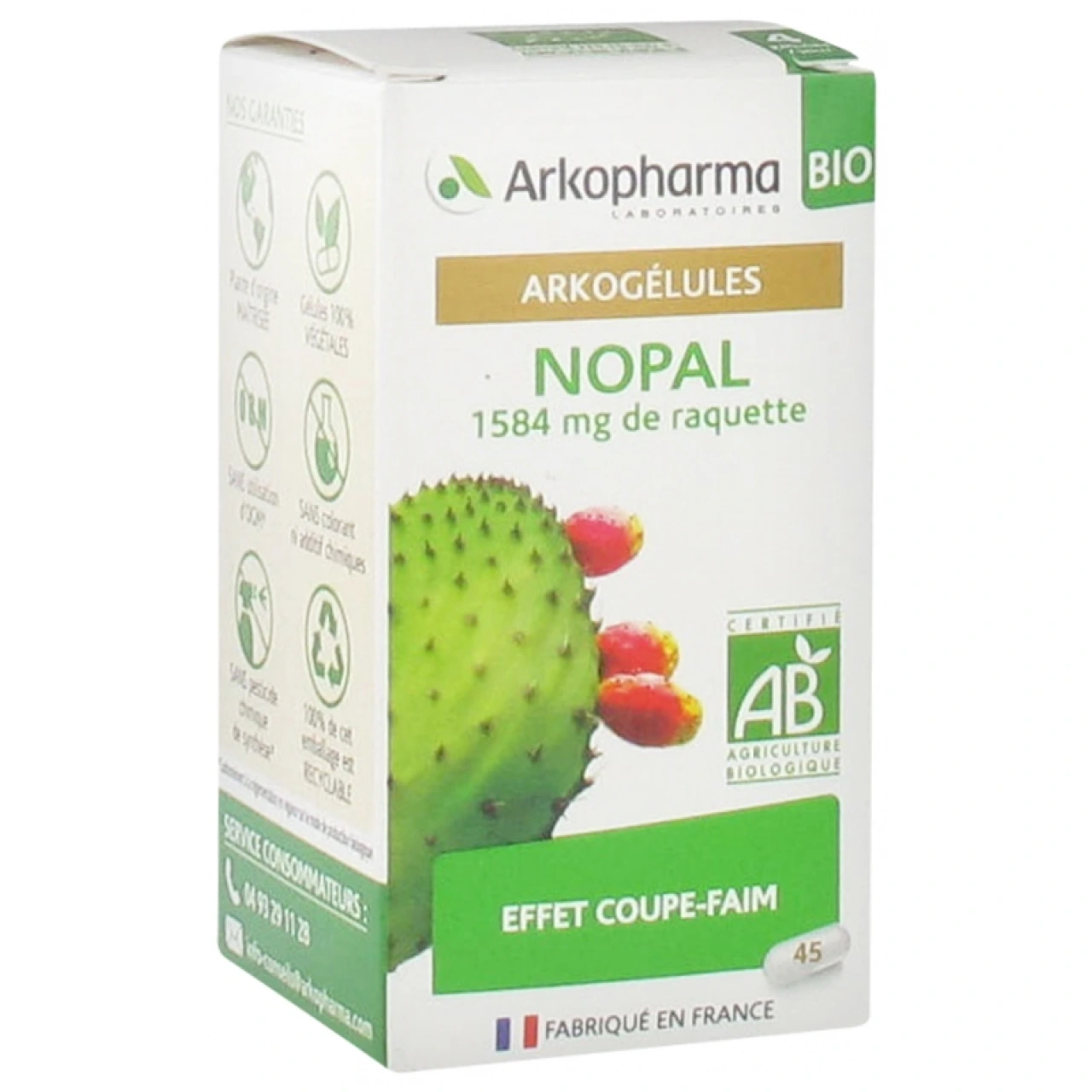 Arkogélules Nopal - Vue 3