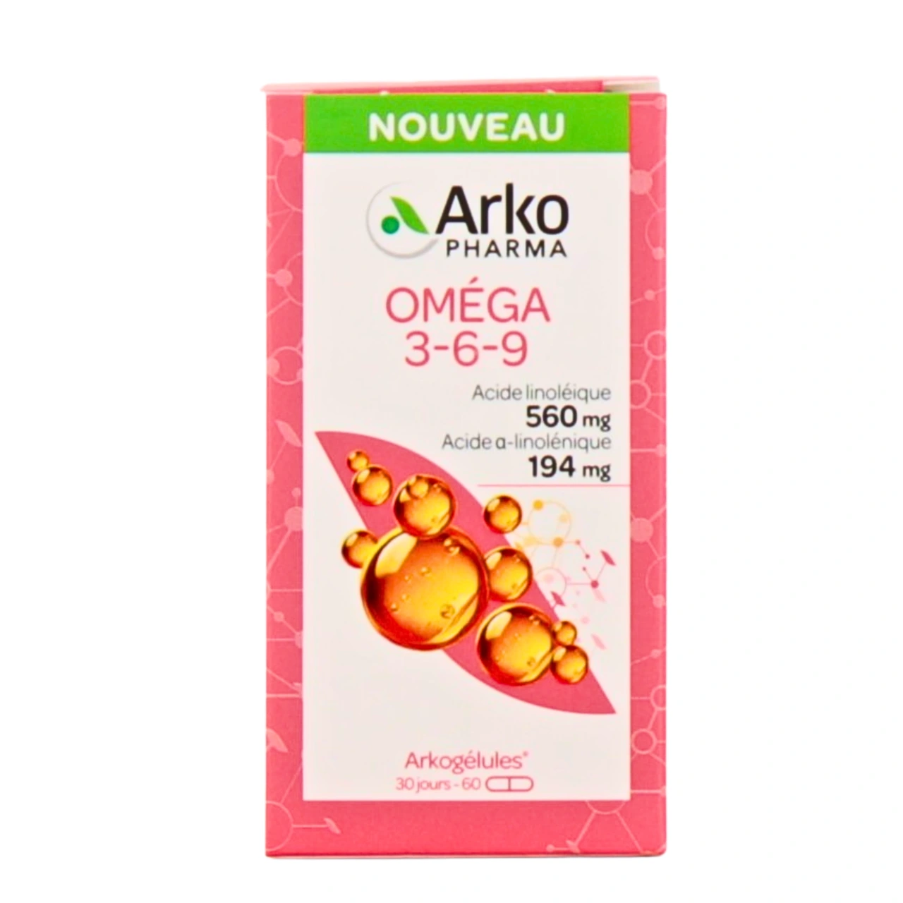 Arkogélules Oméga 3-6-9 - Vue 2