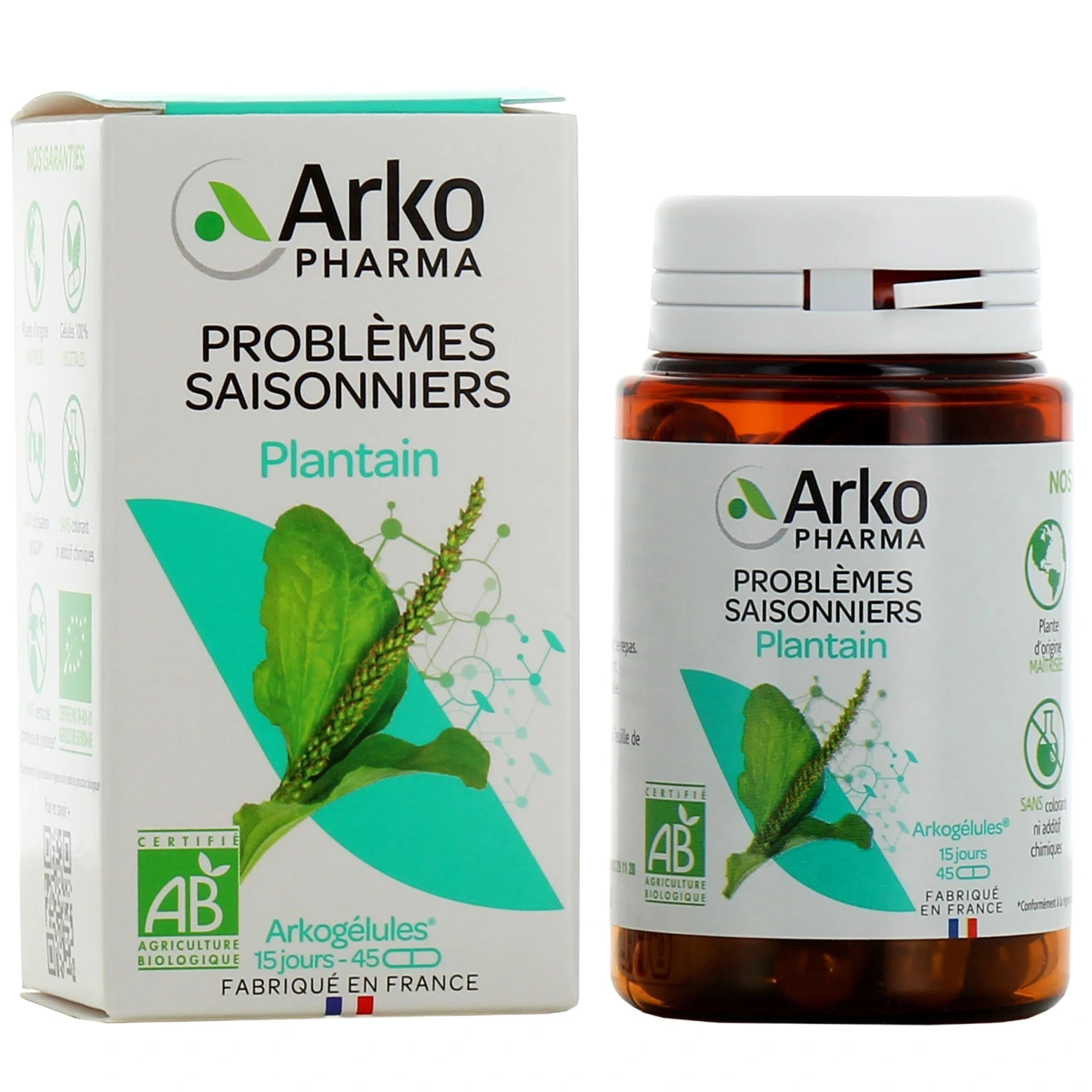 Arkogélules Plantain Bio - Arkogélules