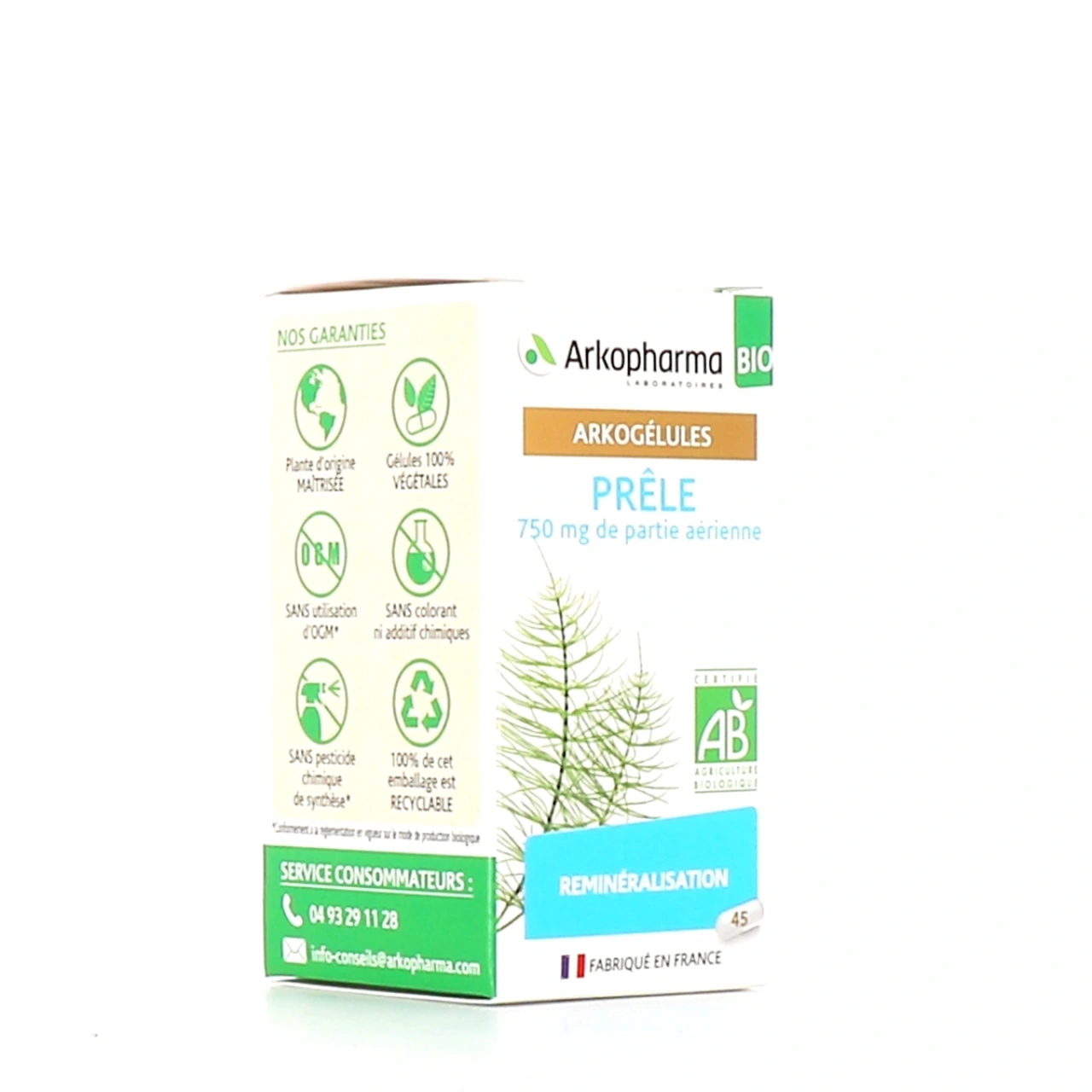 Arkogélules PRELE 45 ou 150 gélules - Arkogélules