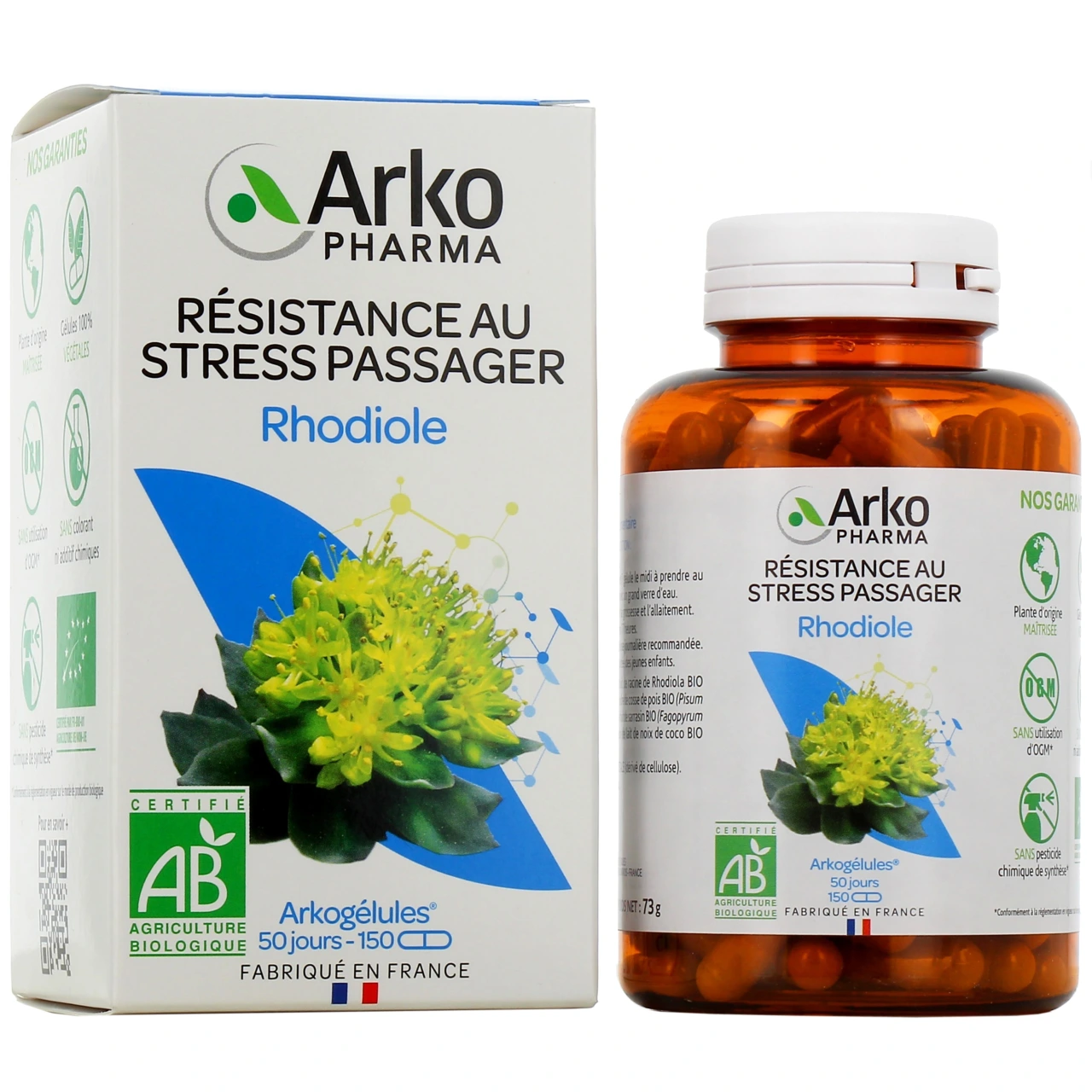 Arkogélules Rhodiole Stress Passager - Arkogélules
