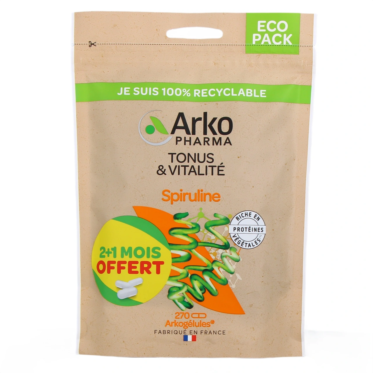Arkogelules Spiruline - Vue 7