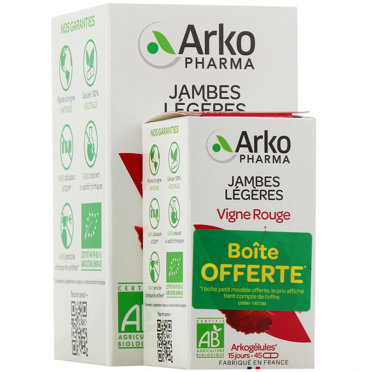Arkogélules Vigne Rouge Jambes Légères - Vue 5