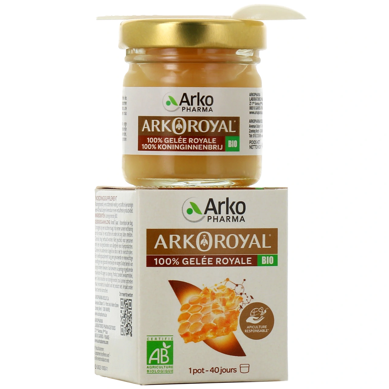 Arkopharma ArkoRoyal 100% Gelée Royale Bio - Arkoroyal