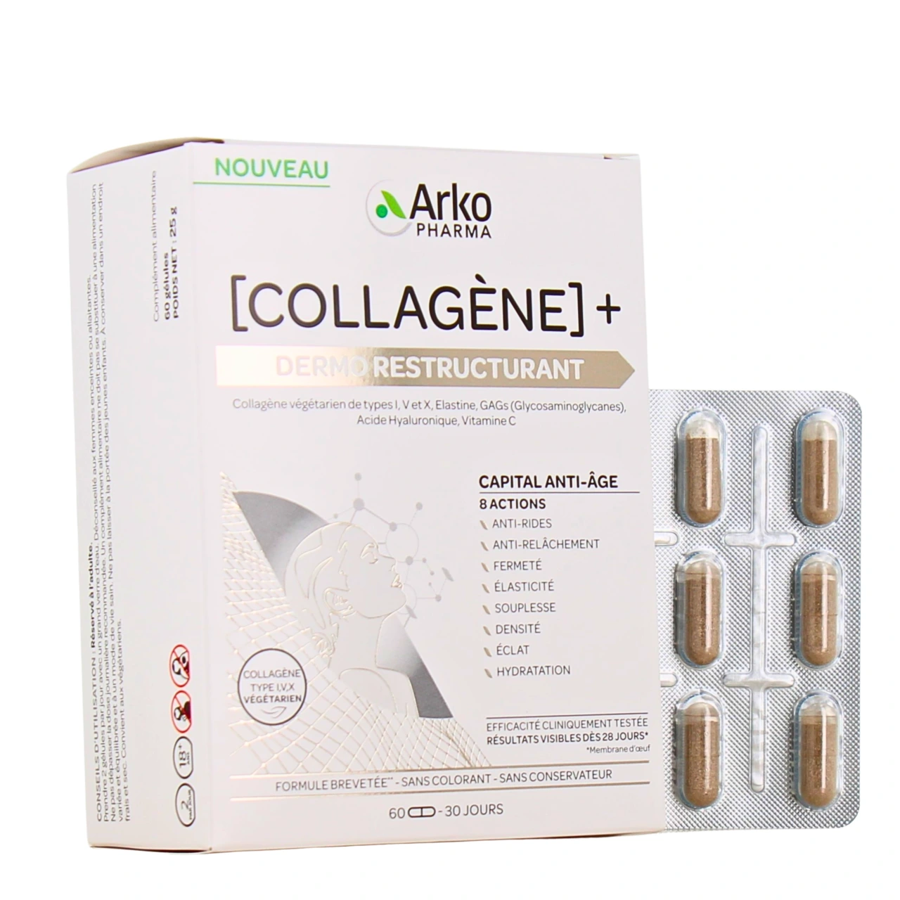 Arkopharma Collagène + Dermo Restructurant - Arkopharma