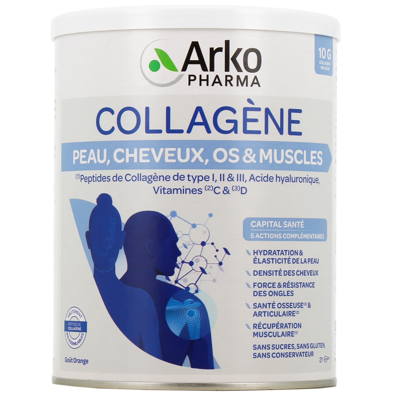 Arkopharma Collagène Peau Cheveux Articulation - Arkopharma