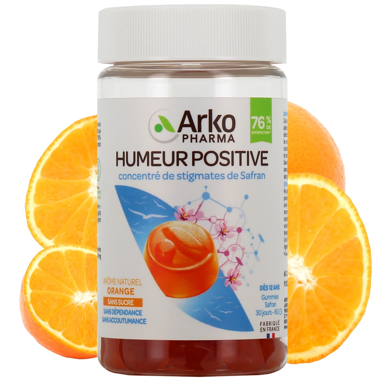 Arkopharma Humeur Positive Safran Gummies - Arkopharma