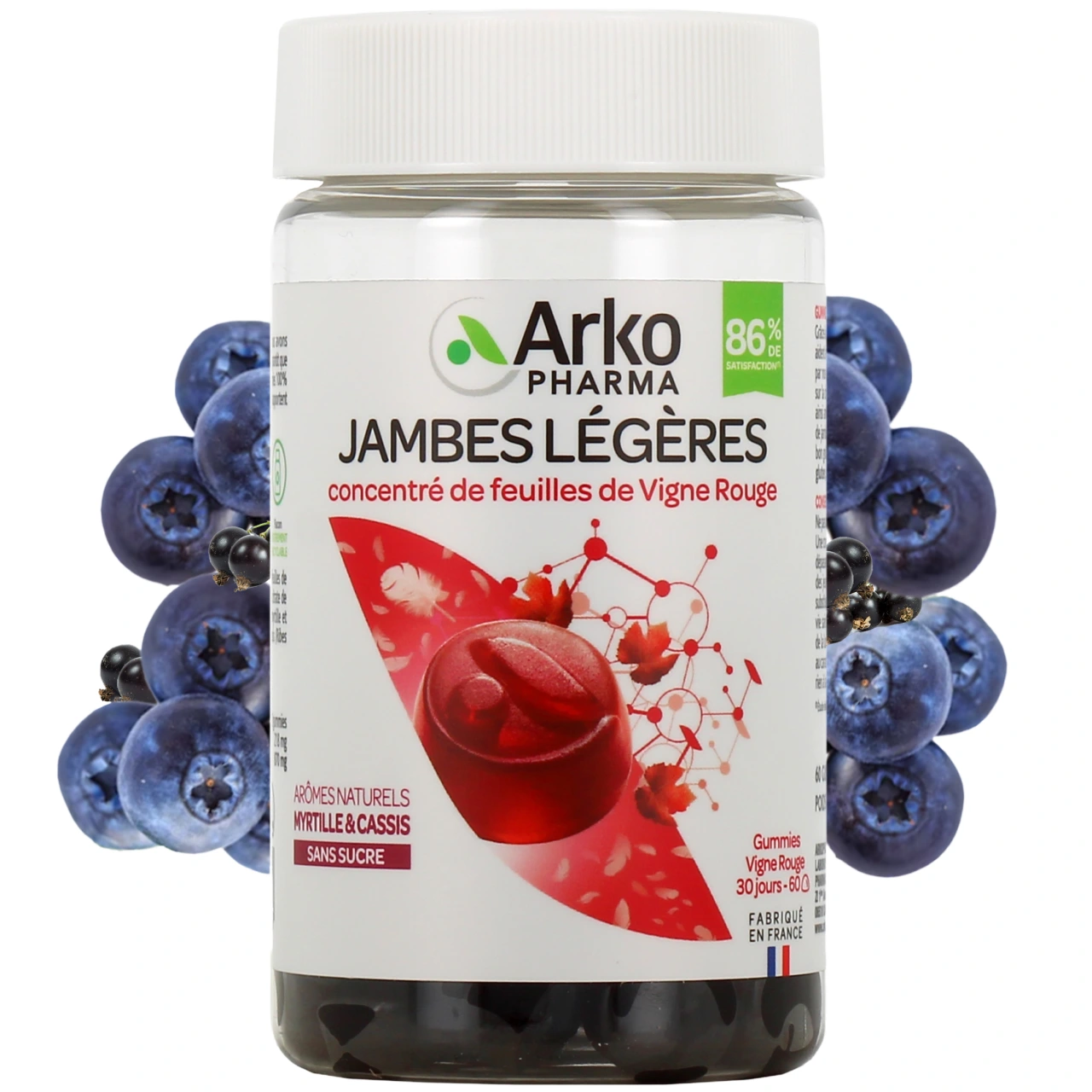 Arkopharma Jambes Légères Vigne Rouge Gummies - Arkopharma