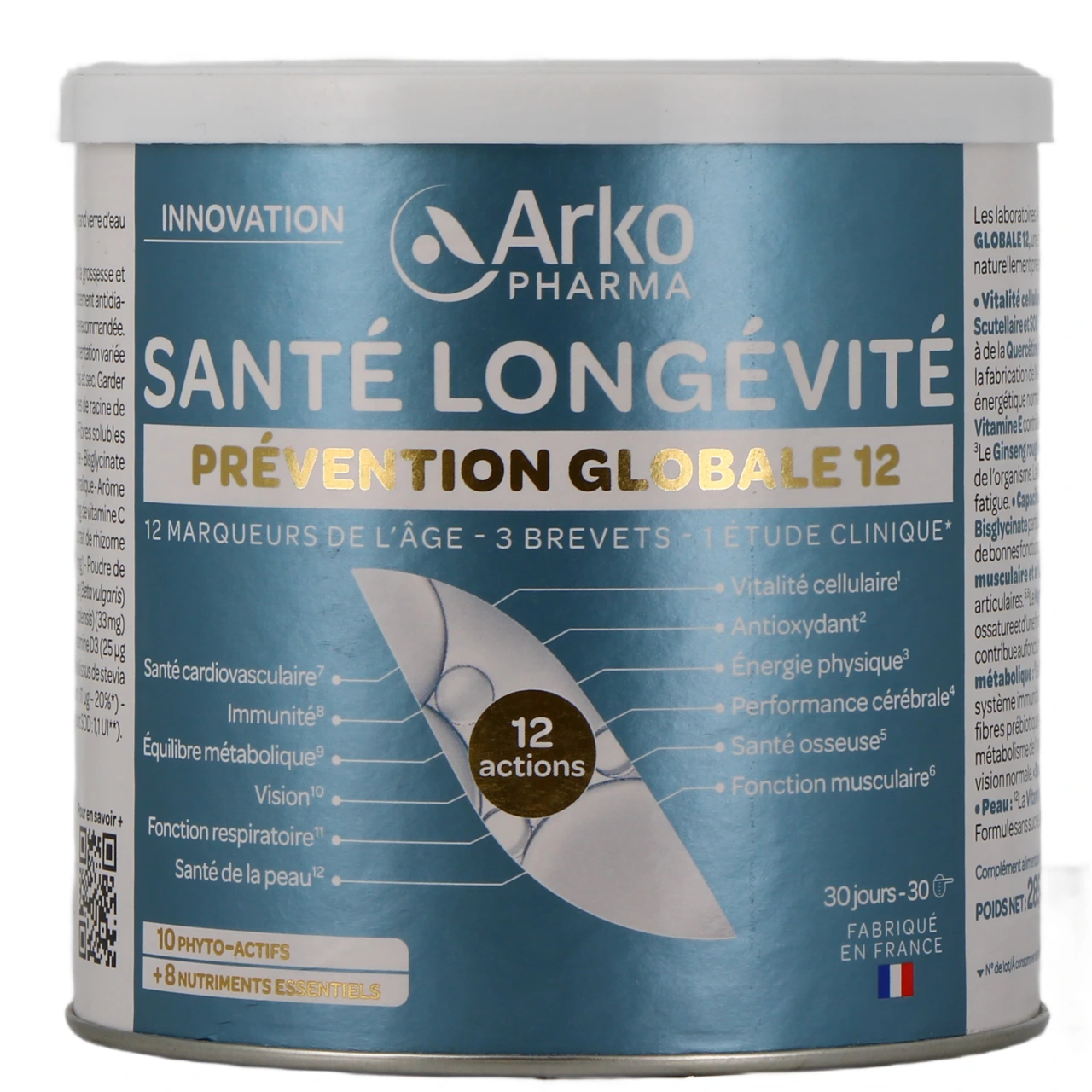 Arkopharma Santé Longévité Prévention Globale 12 - Vue 2