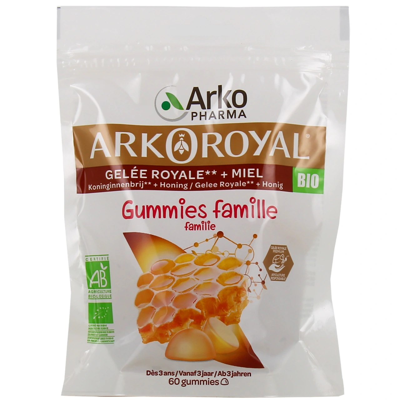 Arkoroyal Gummies Famille Bio - Arkoroyal