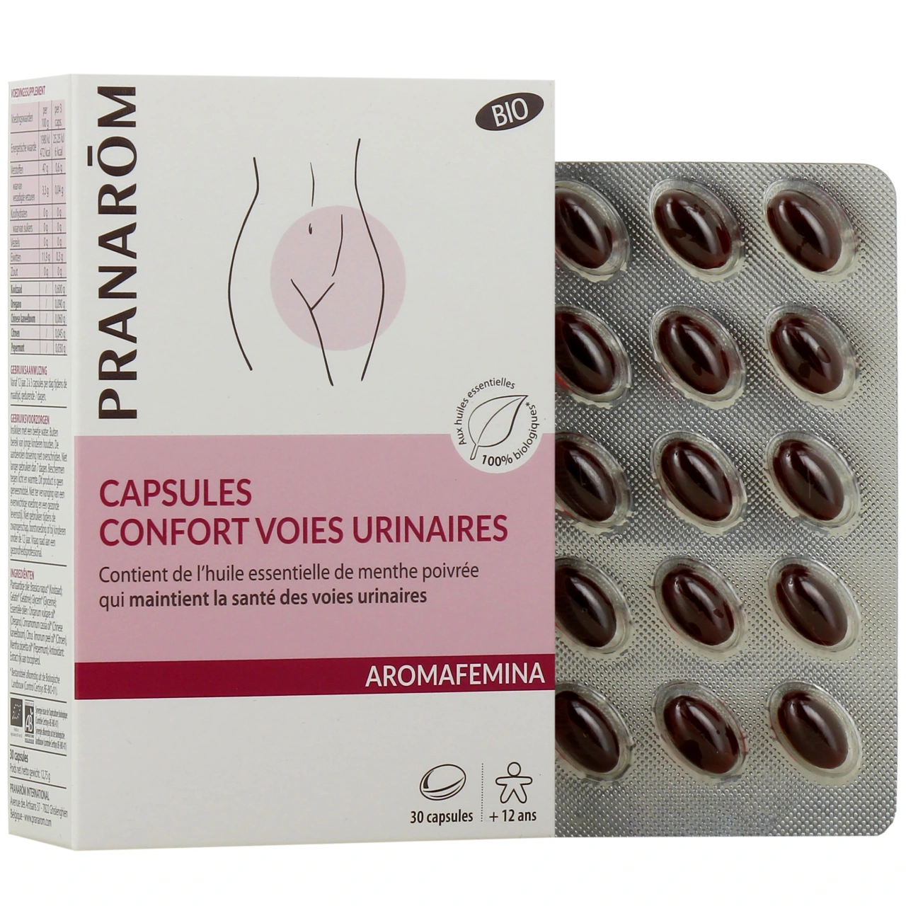 Aromafemina Capsules Confort Voies Urinaires - Pranarom