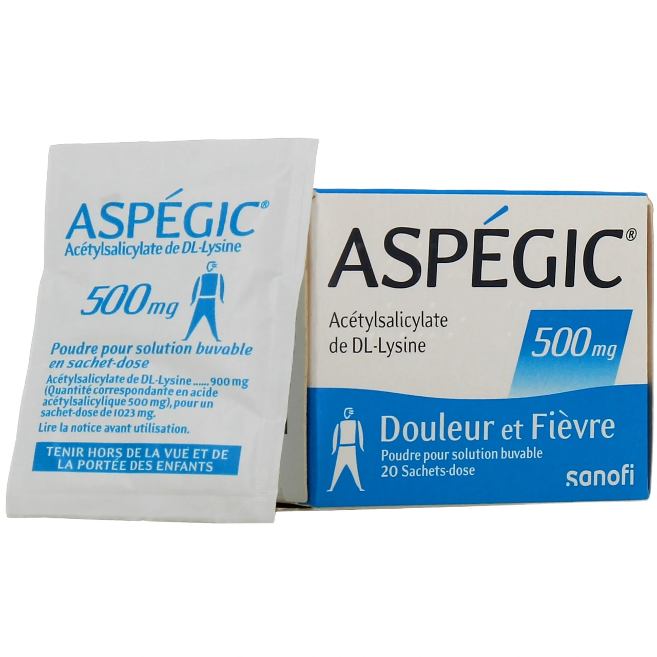 Aspégic 500 mg - Sanofi