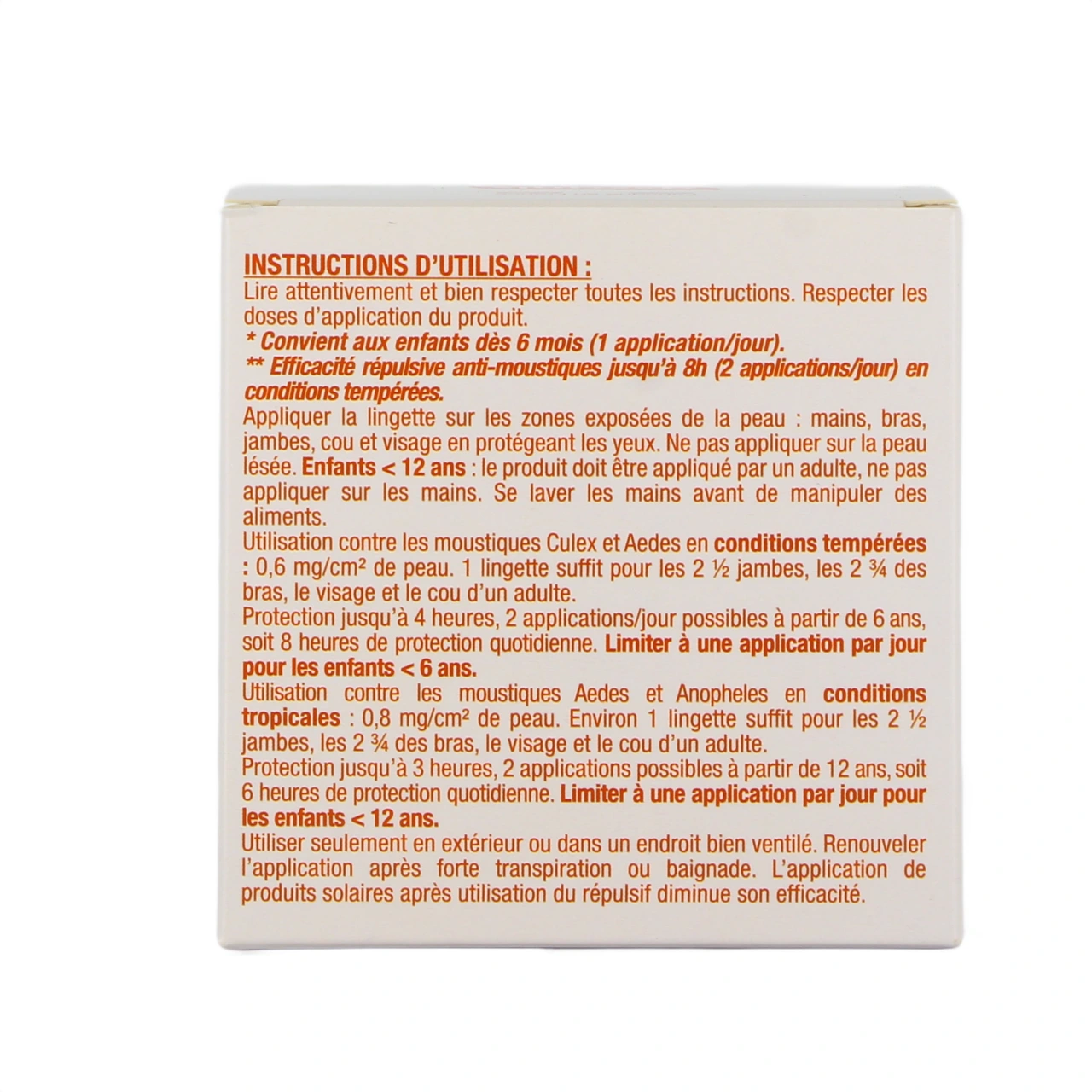 Assanis Anti-Moustiques Lingettes Répulsives - Vue 3