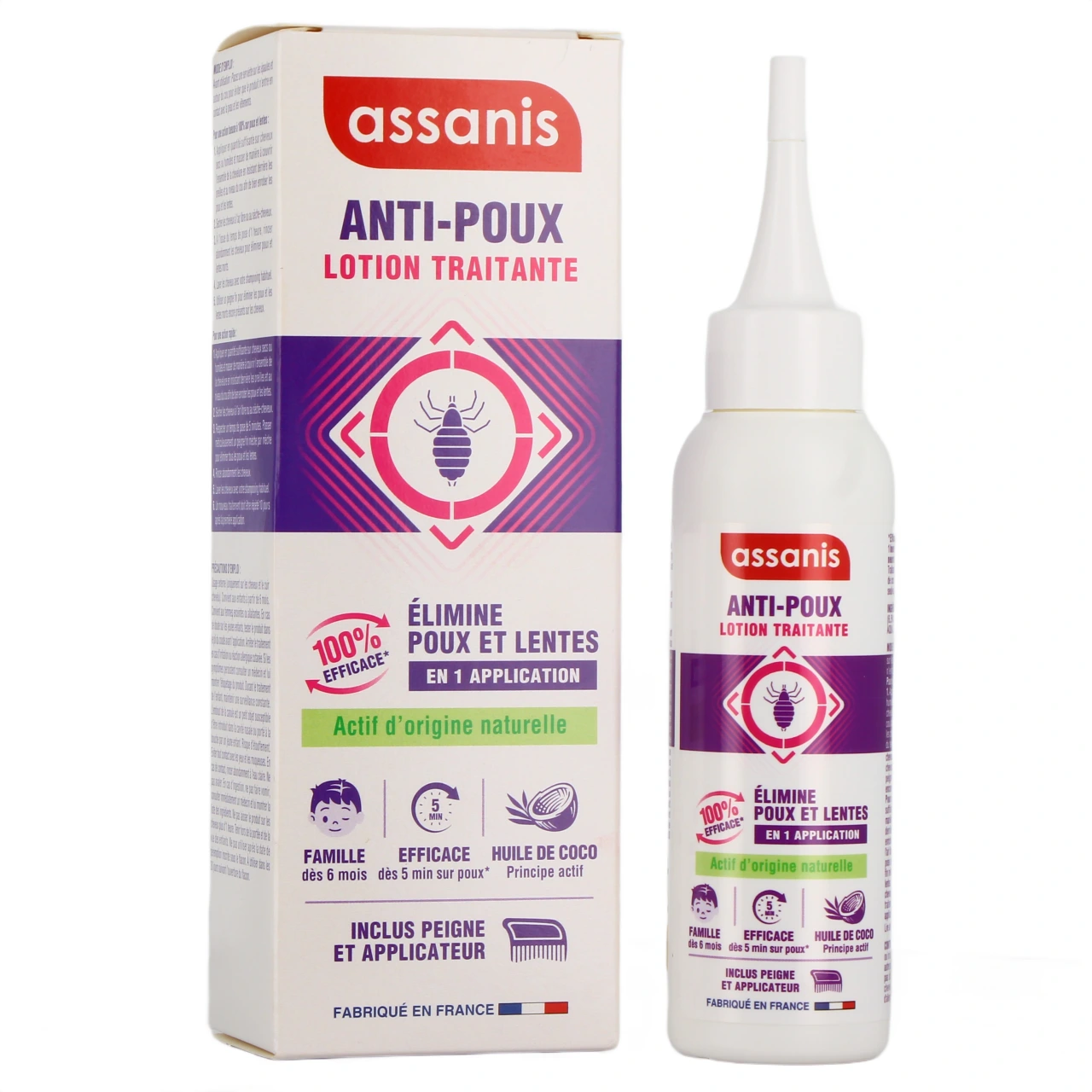 Assanis Anti-Poux Lotion Traitante - Assanis