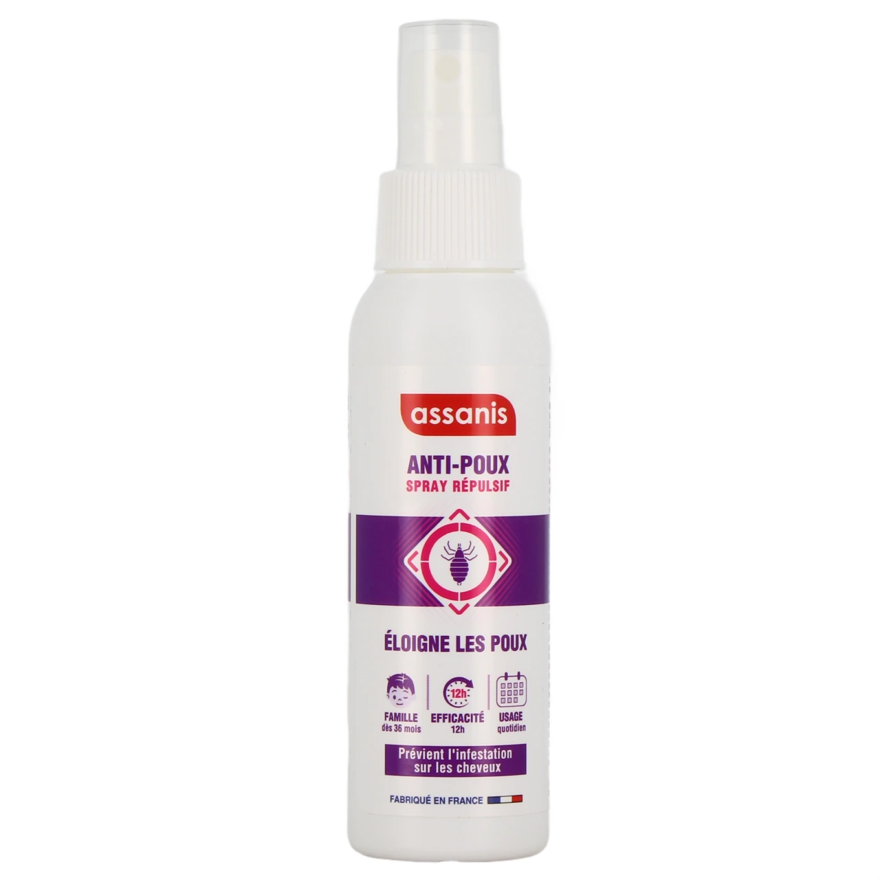 Assanis Anti-Poux Spray Répulsif - Assanis
