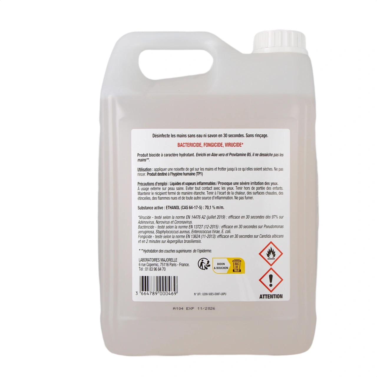 Assanis Gel Mains Hydroalcoolique - Vue 33