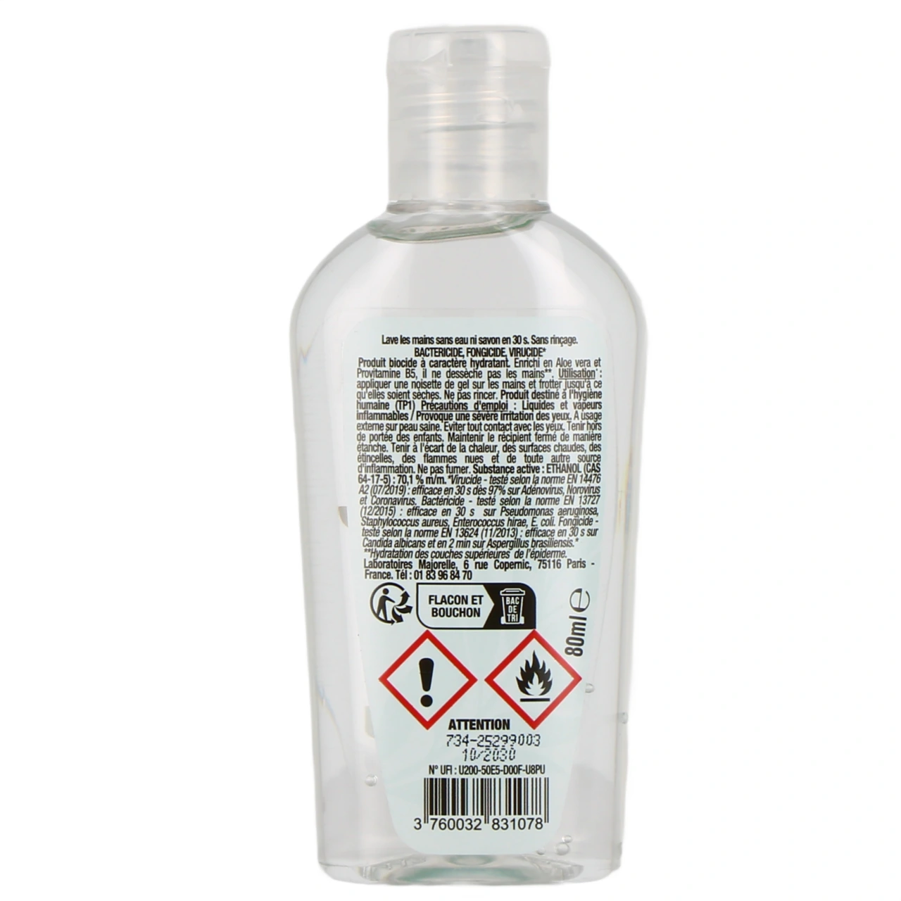 Assanis Gel Mains Hydroalcoolique - Vue 3