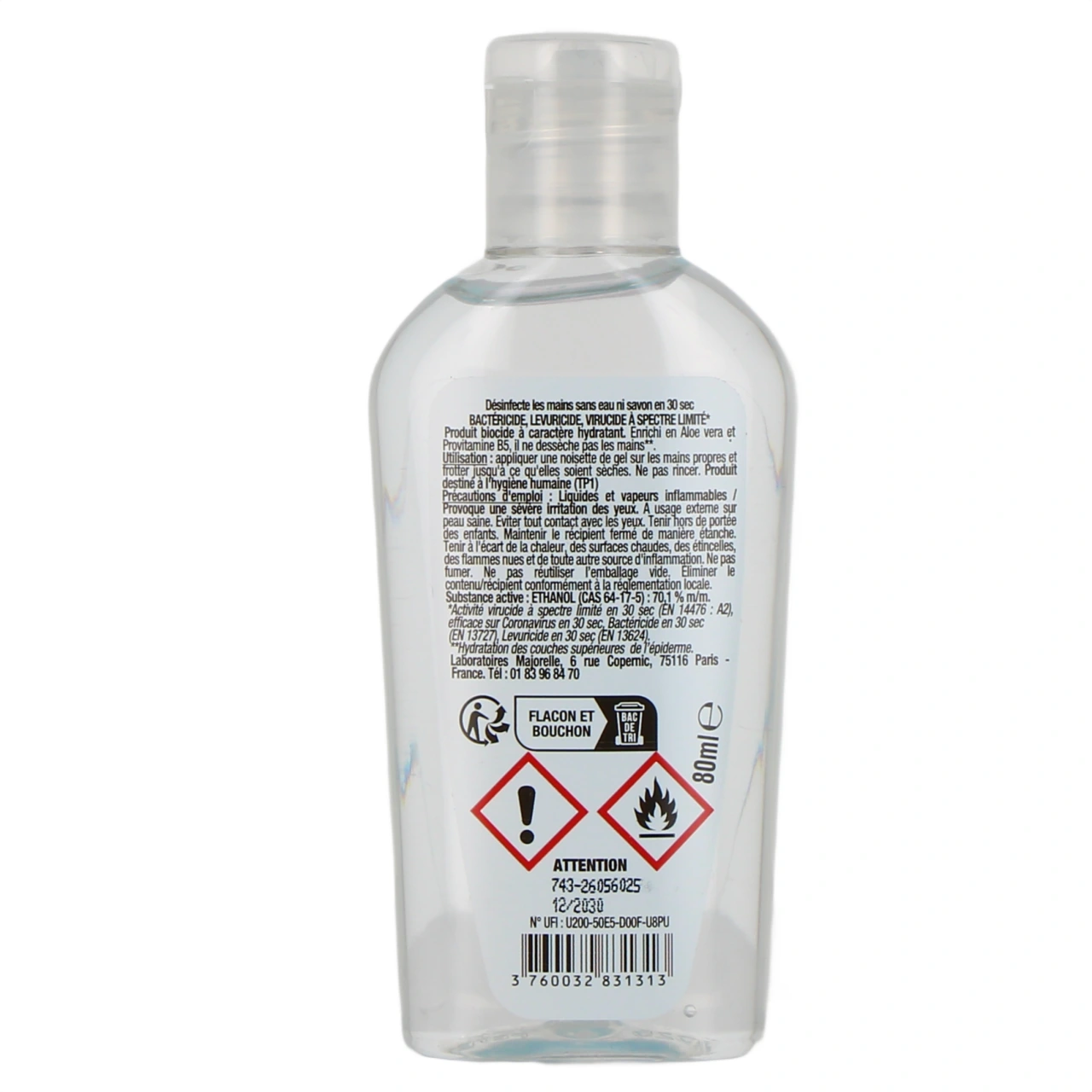 Assanis Gel Mains Hydroalcoolique - Vue 6