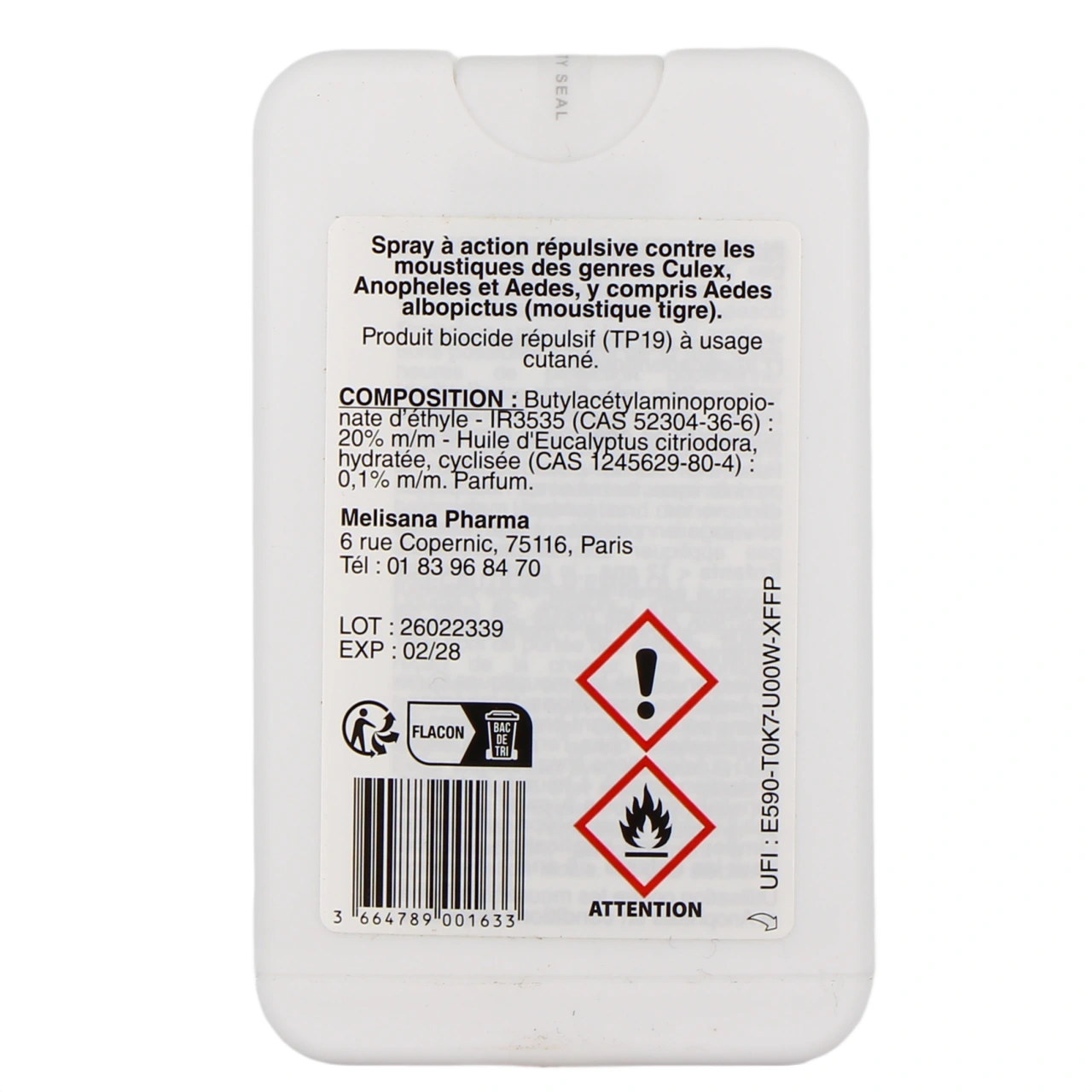 Assanis Spray Répulsif Anti-Moustiques - Vue 6