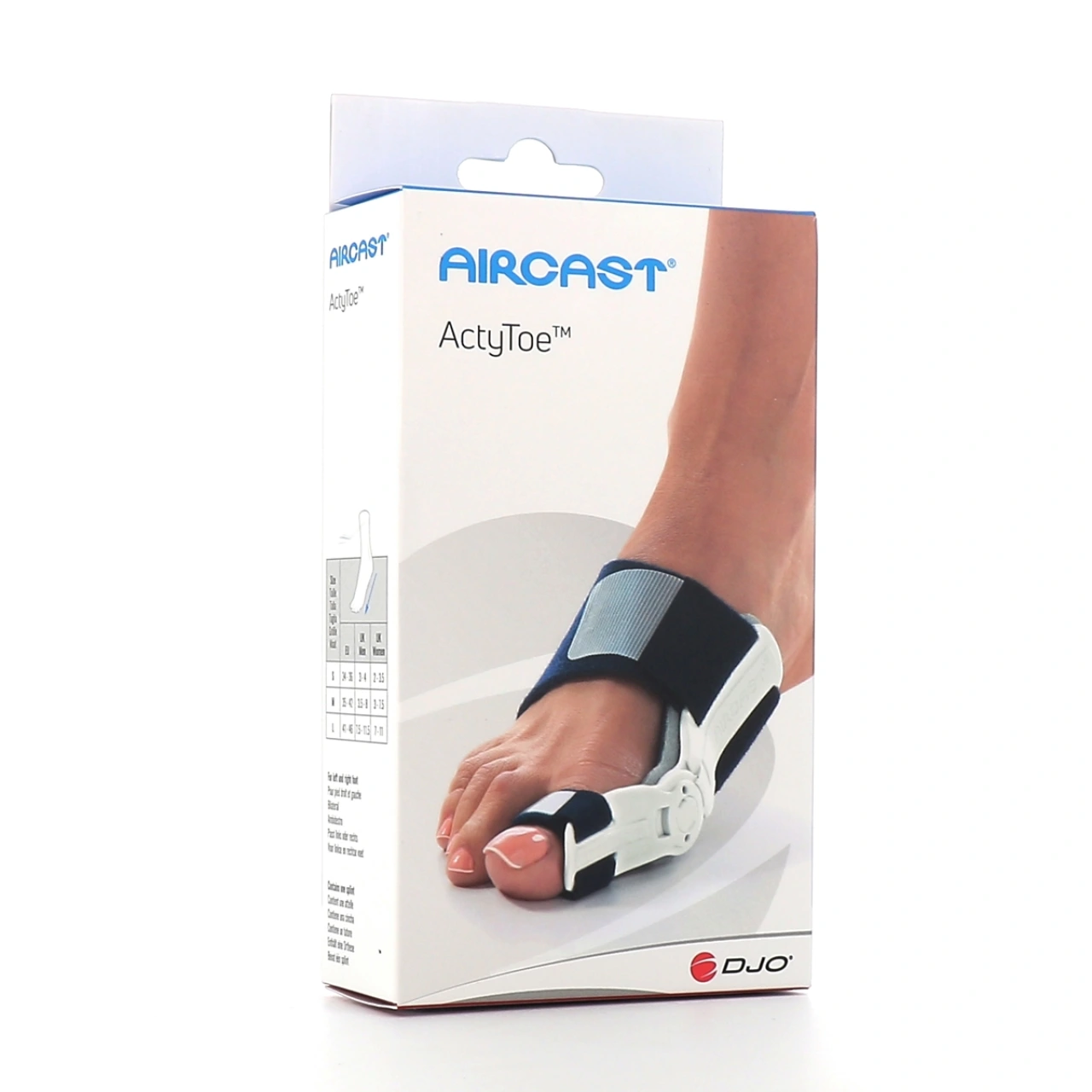 Attelle Aircast ActyToe Orthèse Hallux Valgus - Donjoy