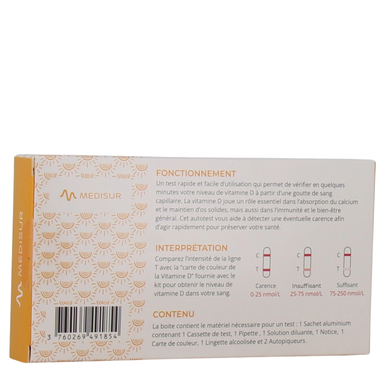 Autotest Vitamine D - Vue 2