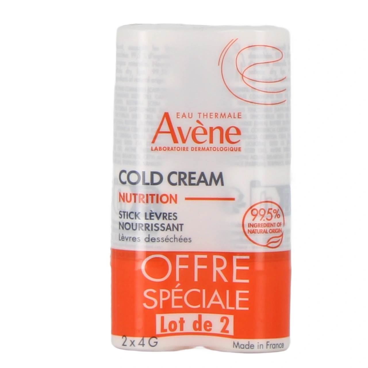 Avène Cold Cream Stick Lèvres Nourrissant - Vue 4